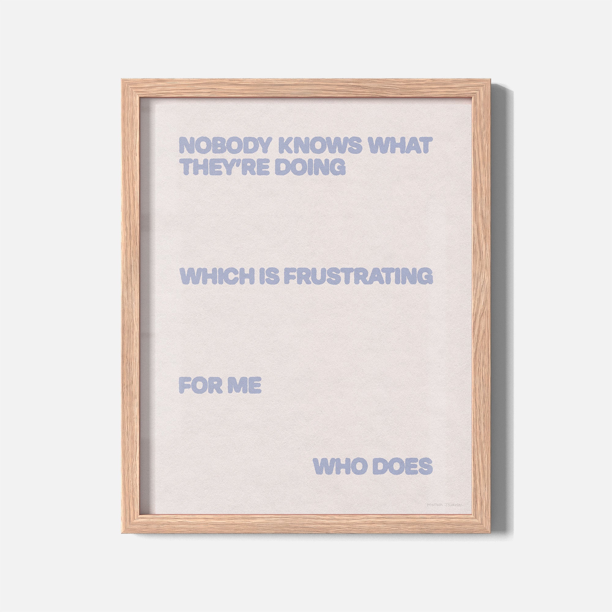FRUSTRATING PRINT