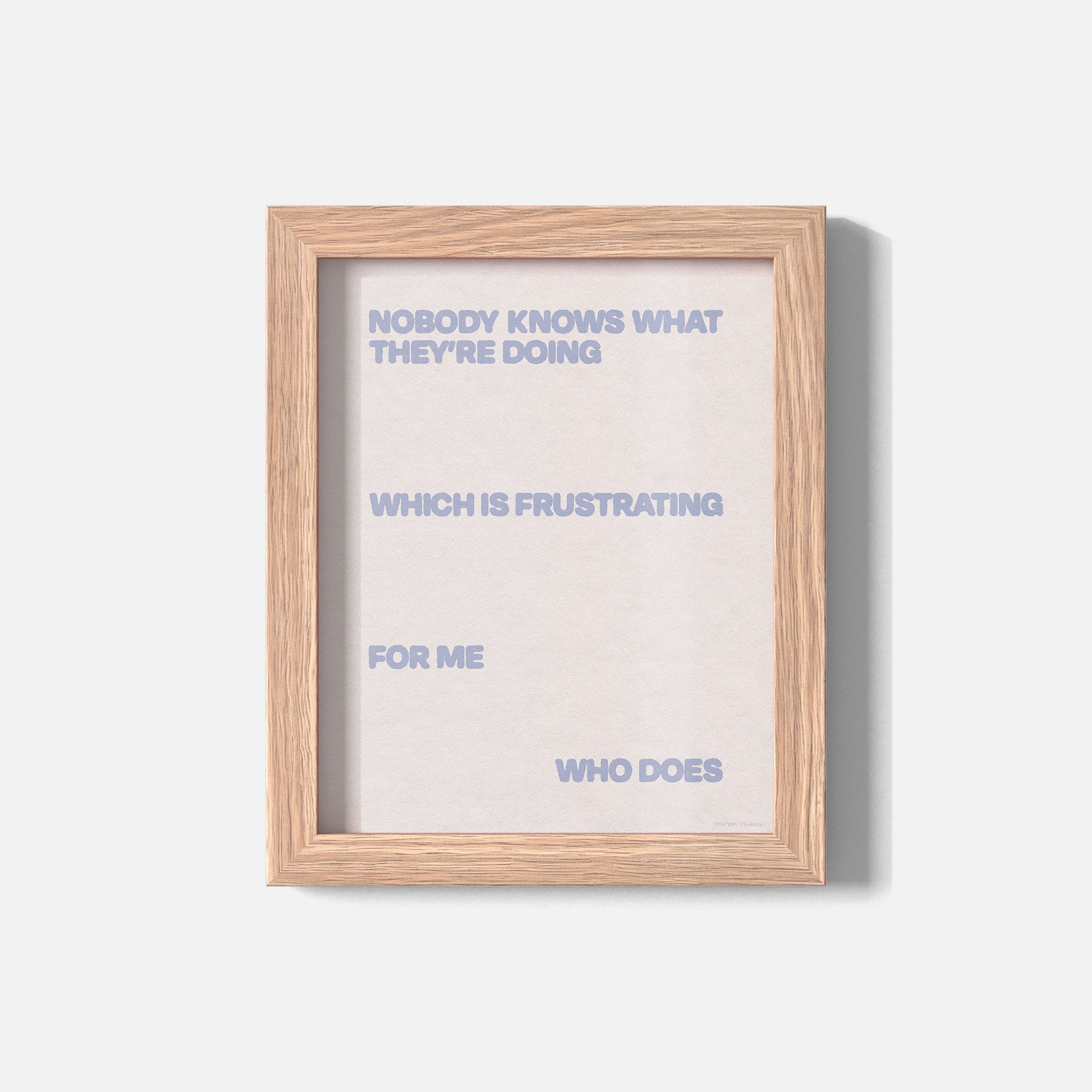 FRUSTRATING PRINT
