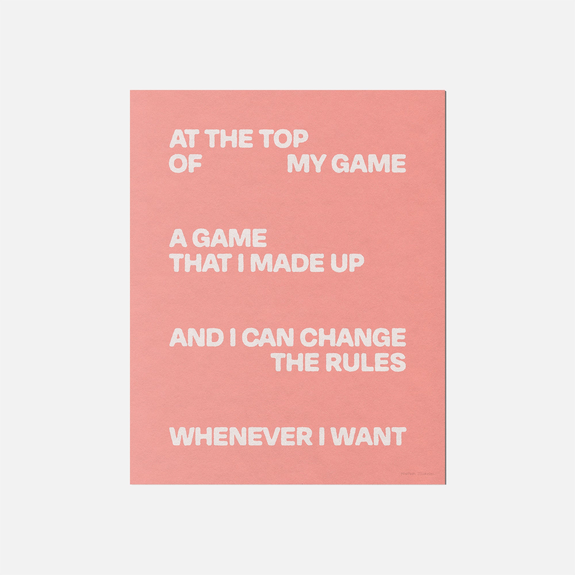 GAME PRINT
