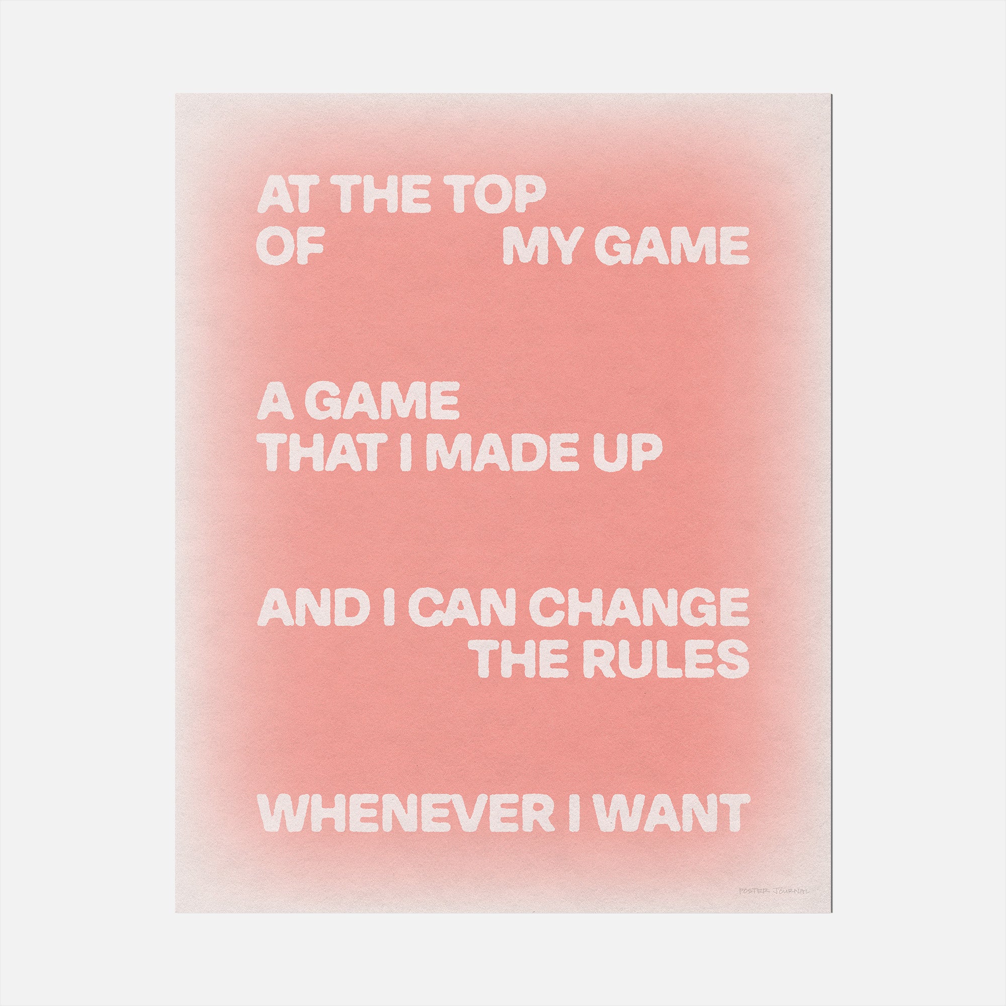GAME PRINT