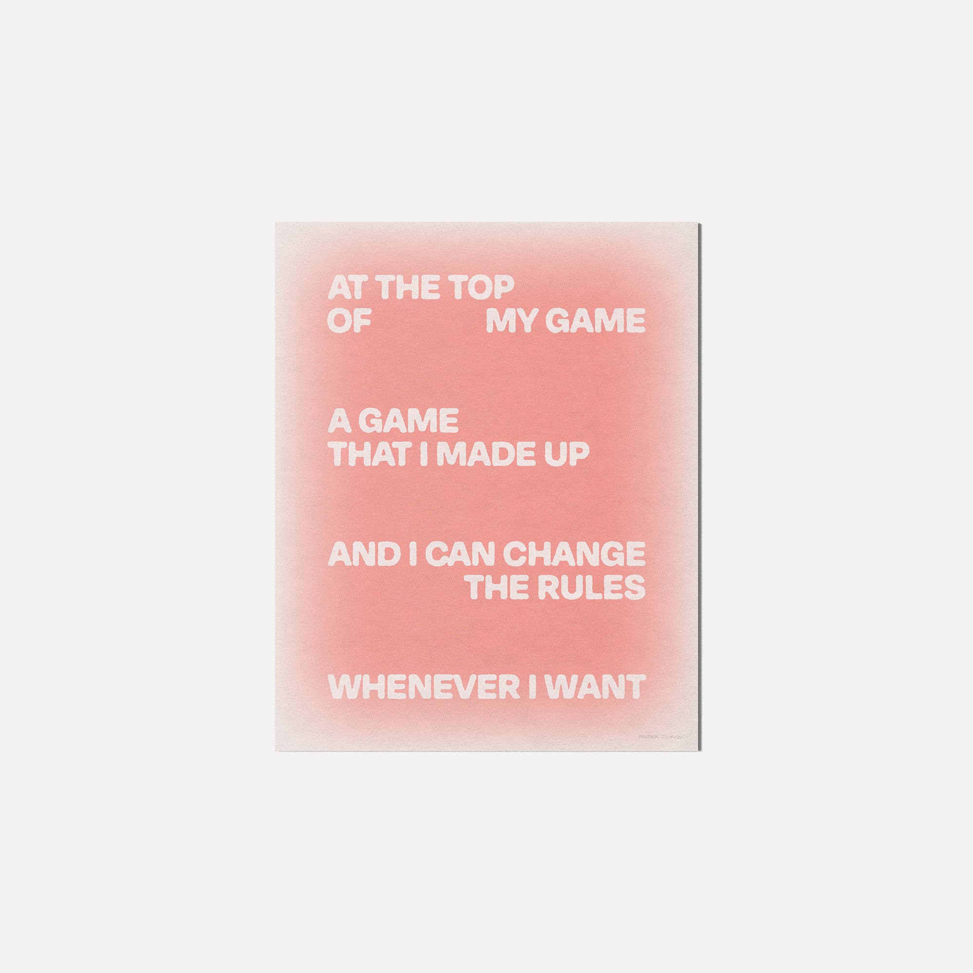 GAME PRINT