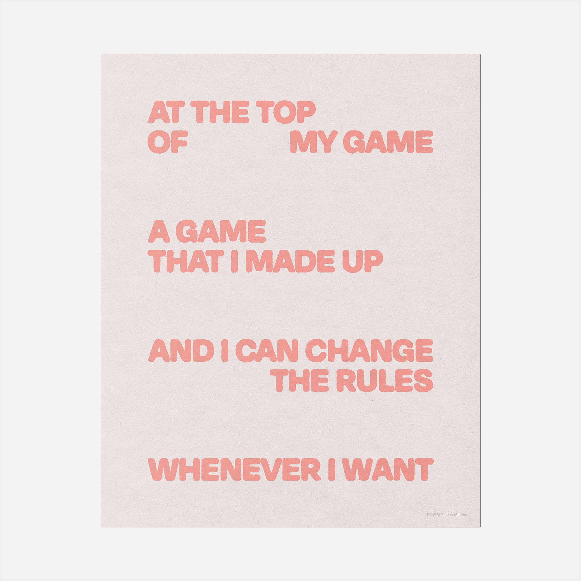GAME PRINT