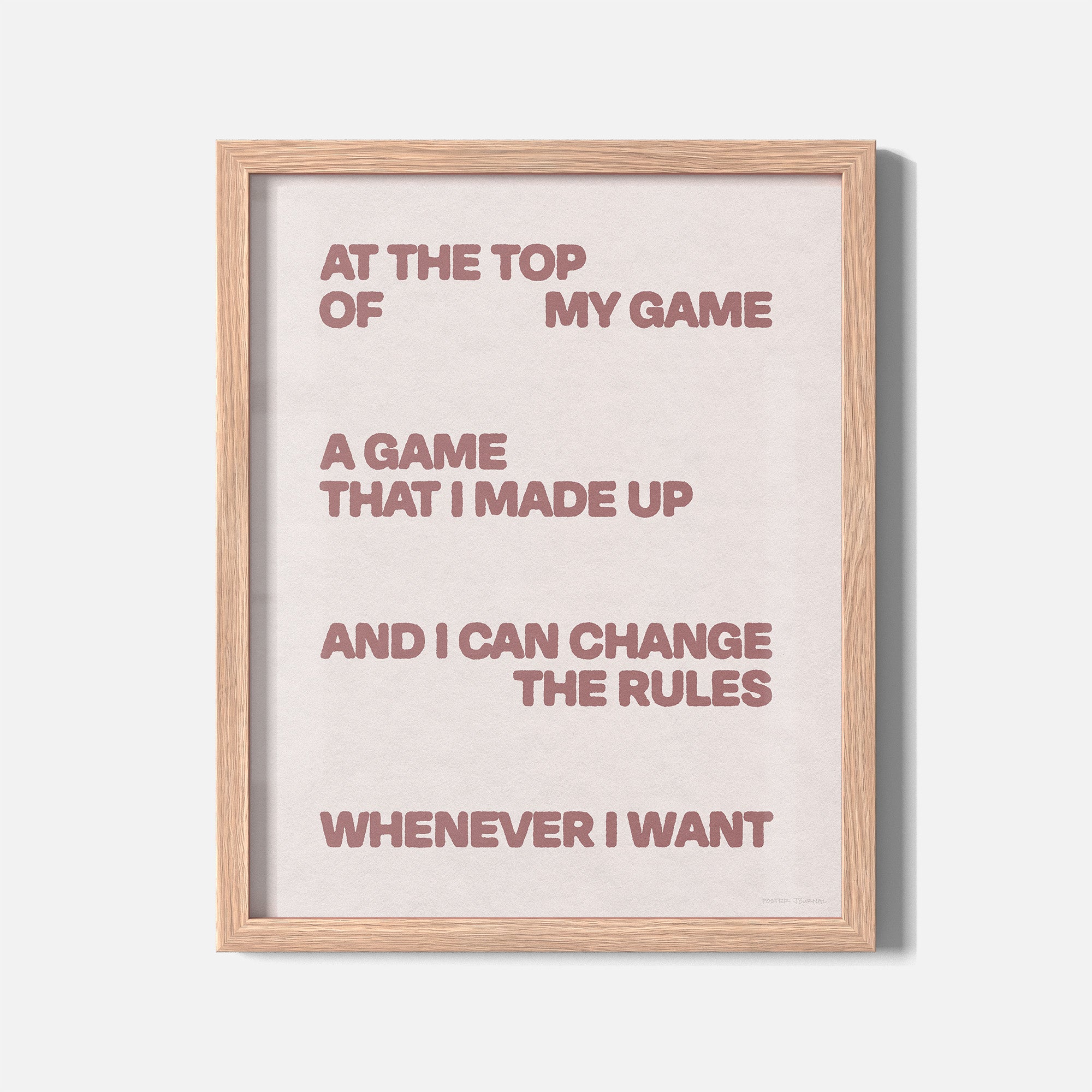 GAME PRINT