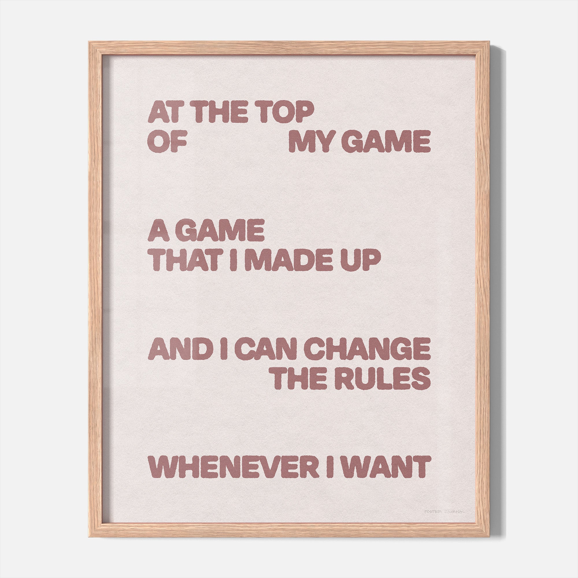 GAME PRINT