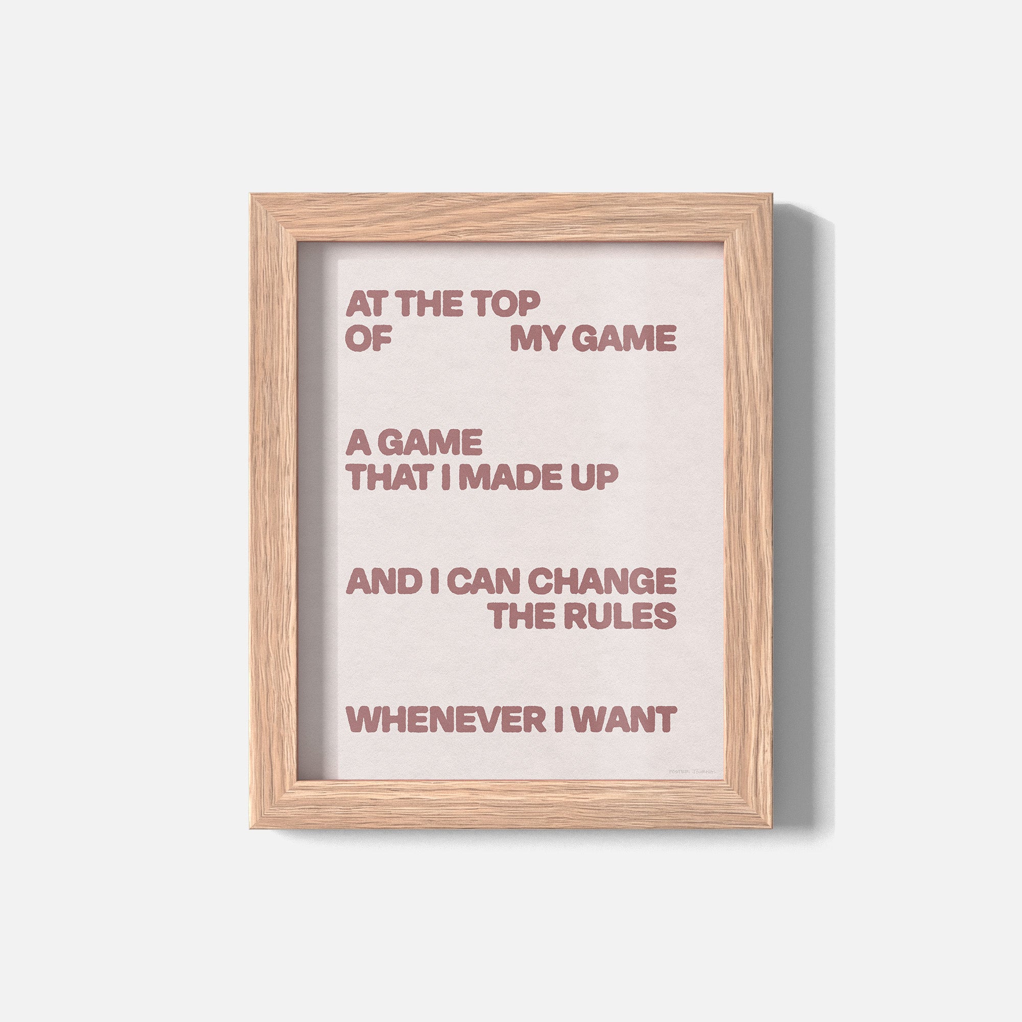 GAME PRINT