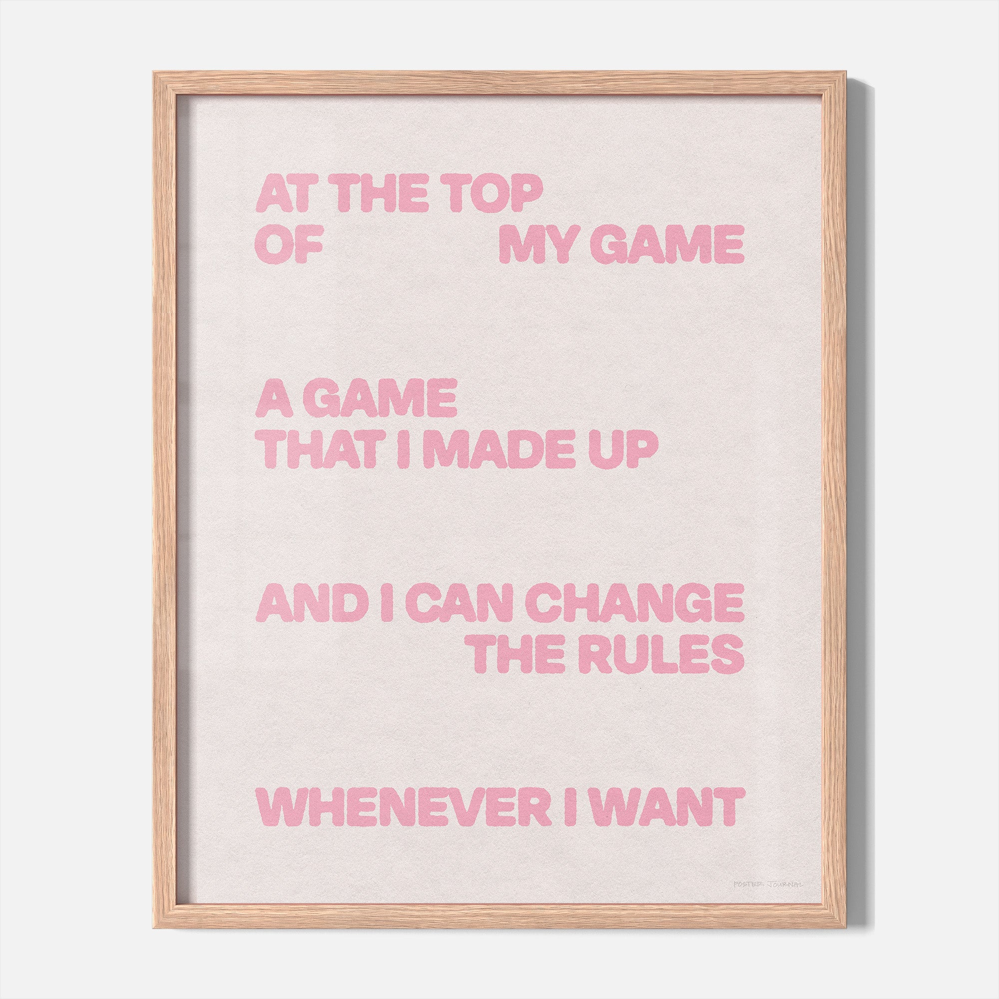 GAME PRINT