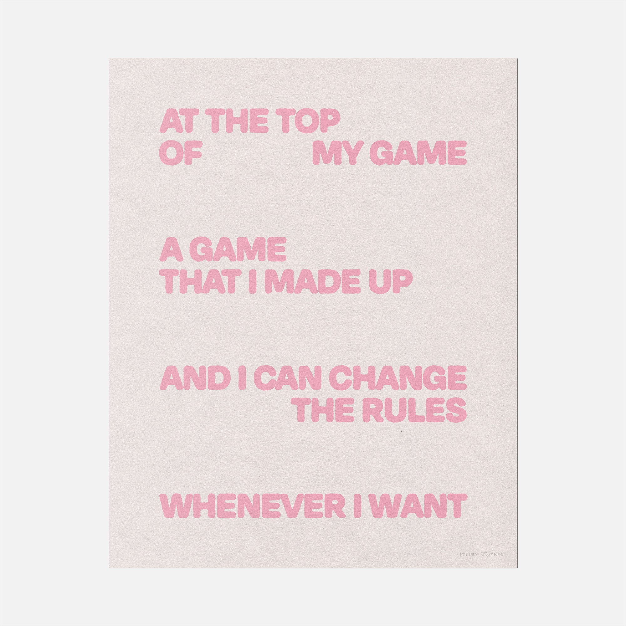 GAME PRINT