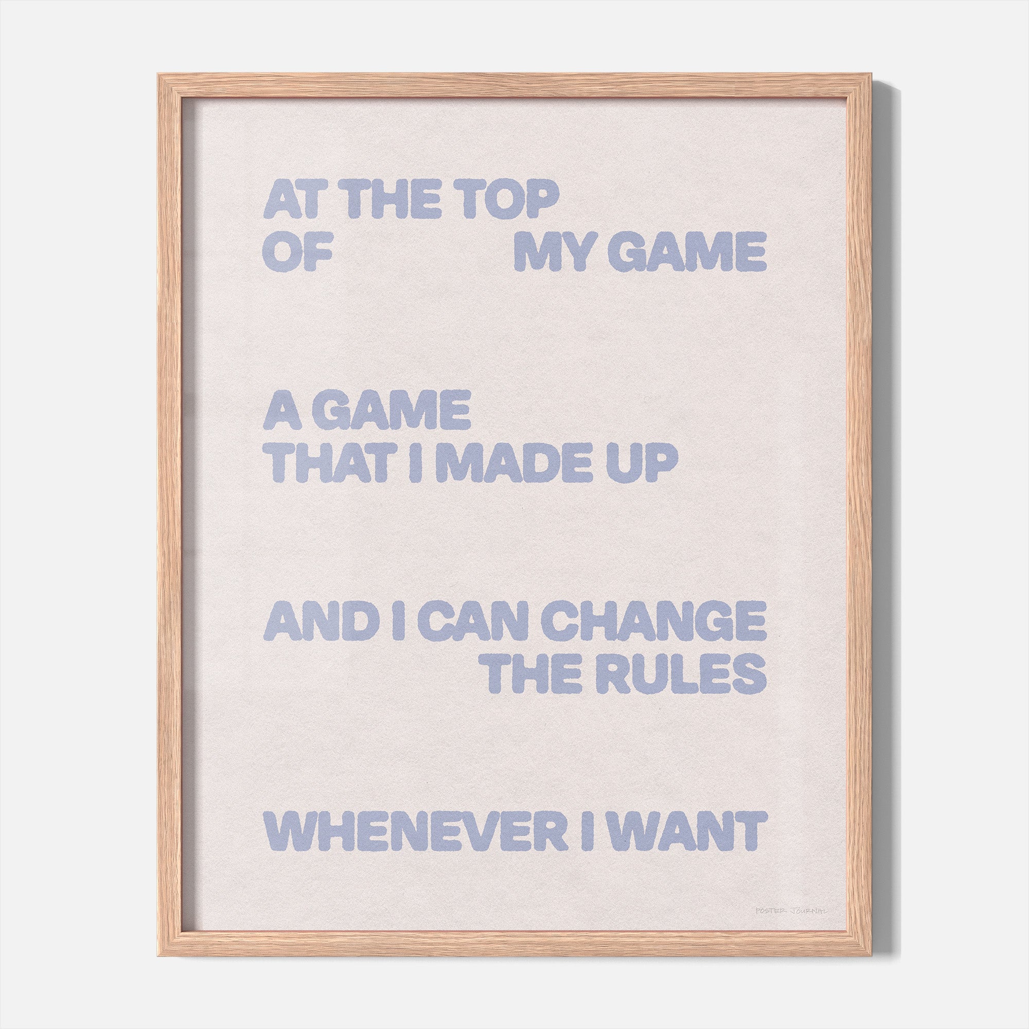 GAME PRINT