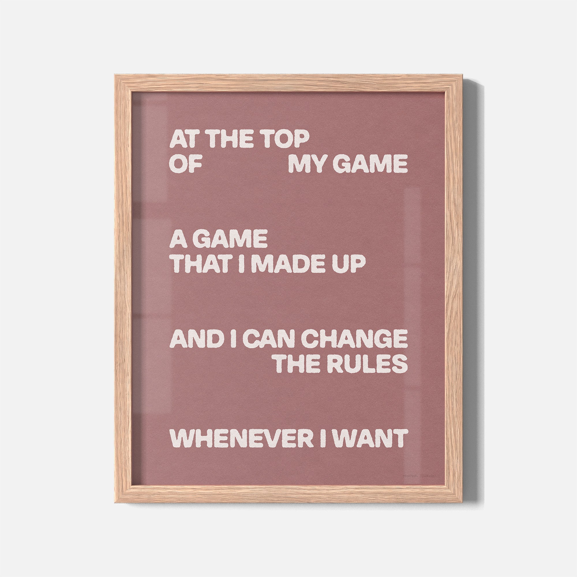 GAME PRINT