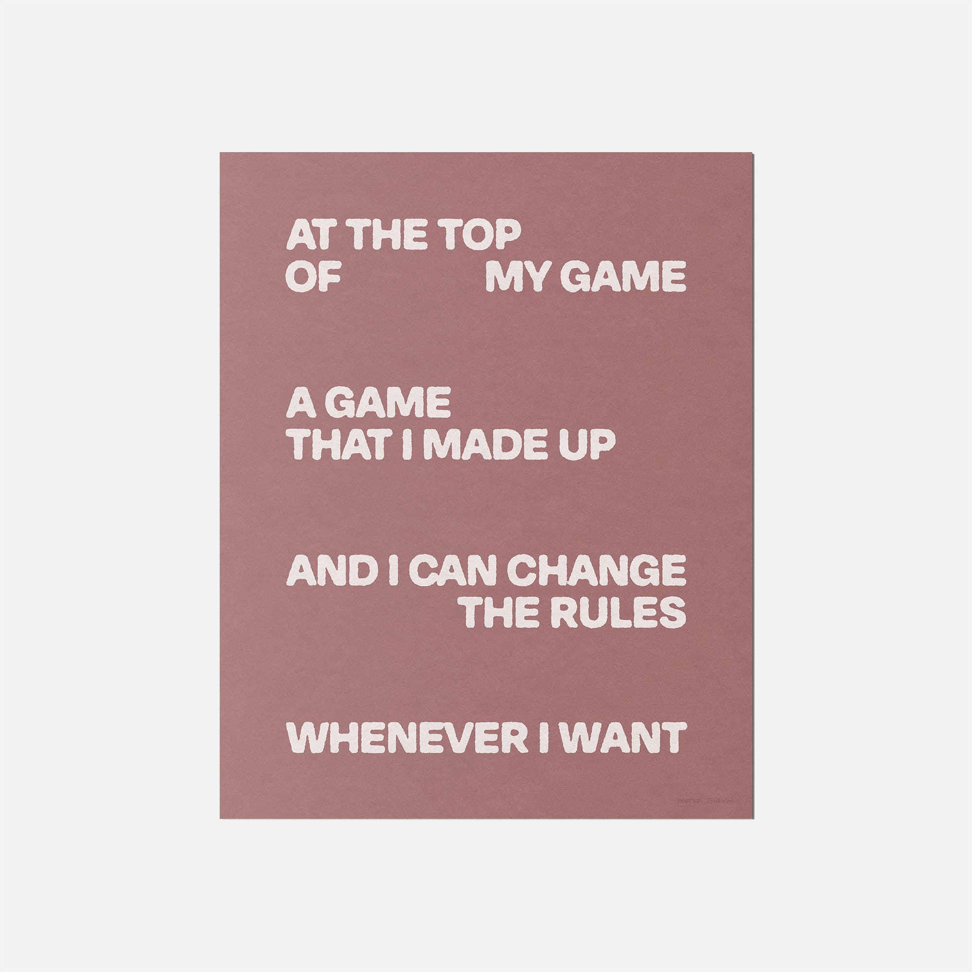 GAME PRINT