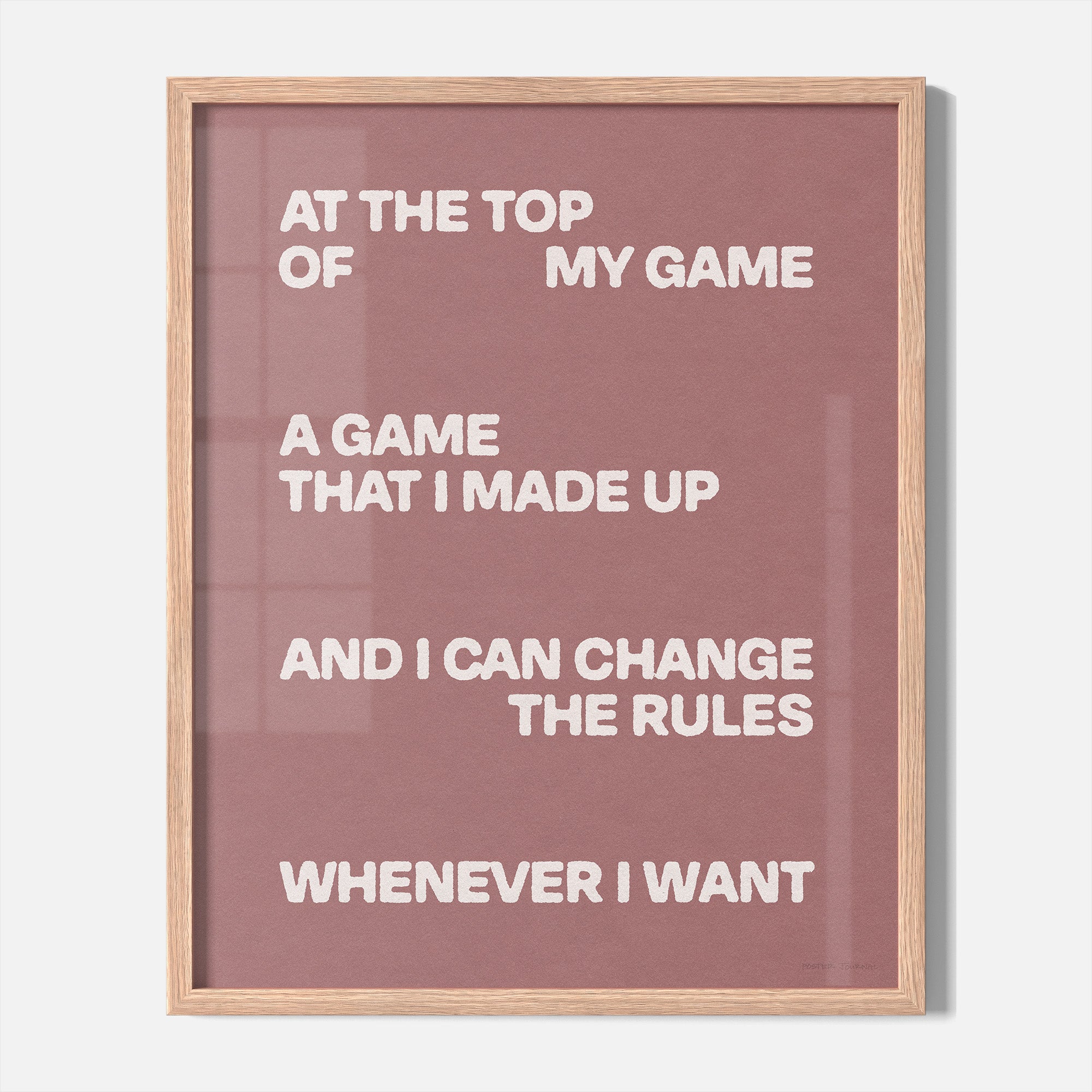GAME PRINT