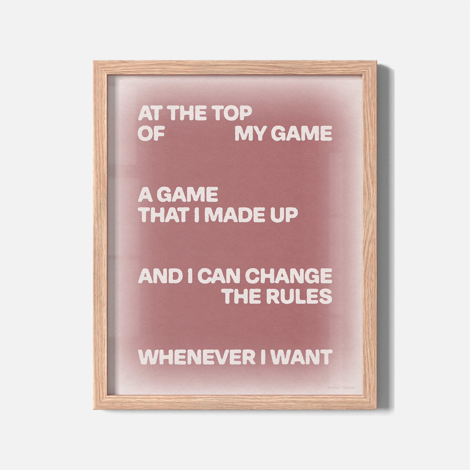 GAME PRINT