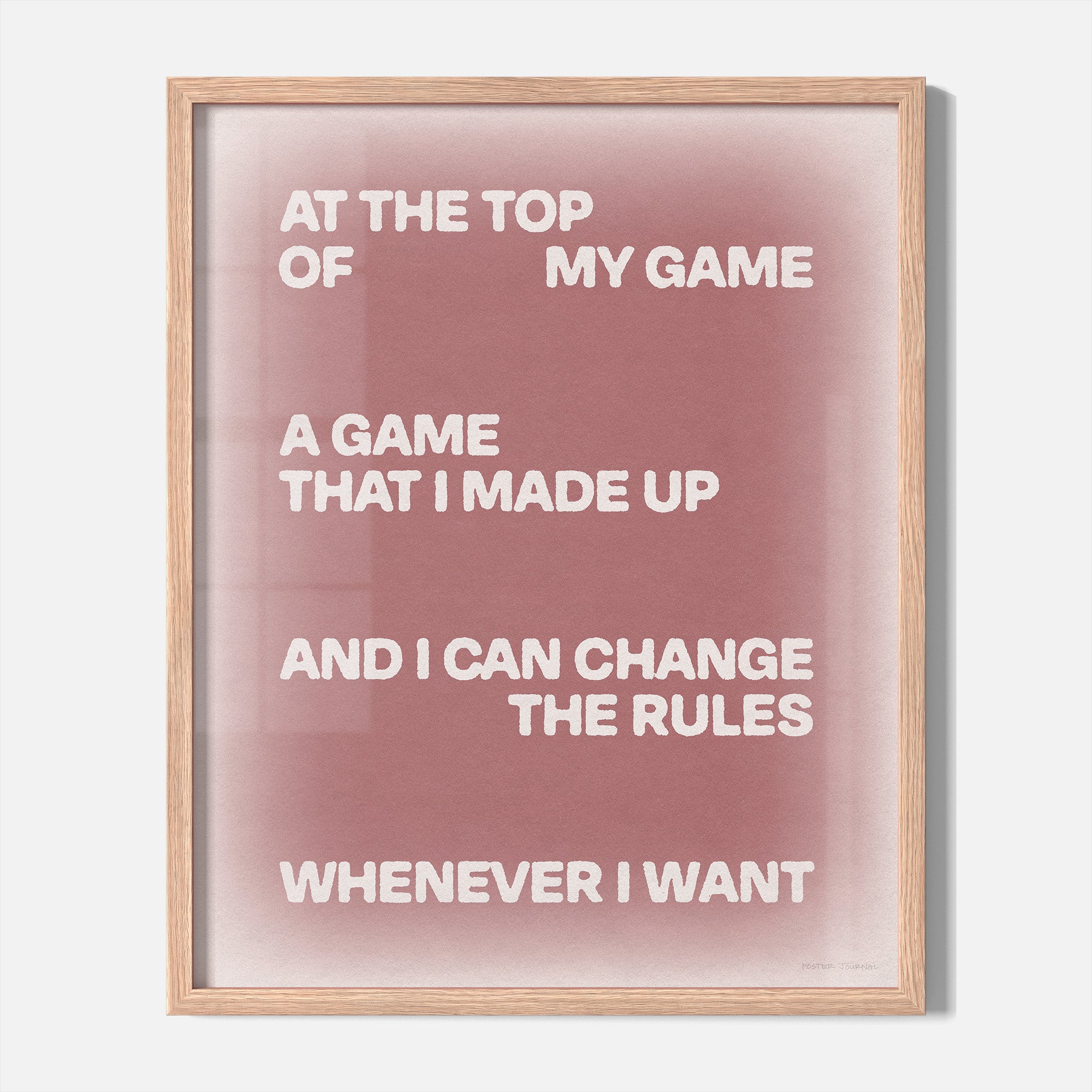 GAME PRINT