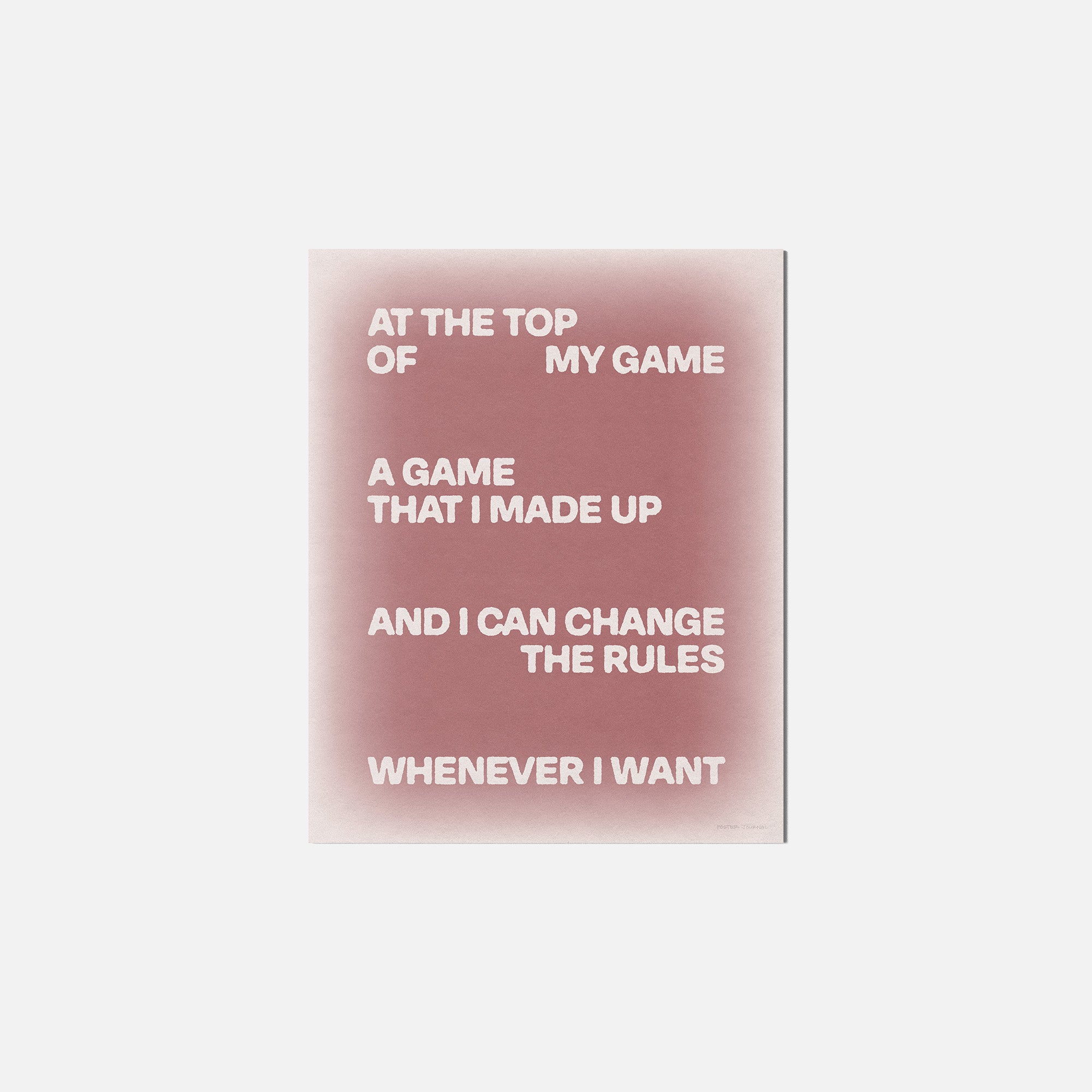 GAME PRINT