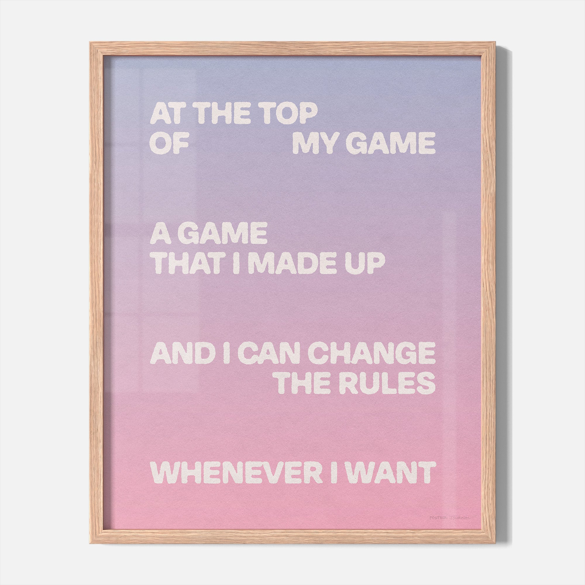 GAME PRINT