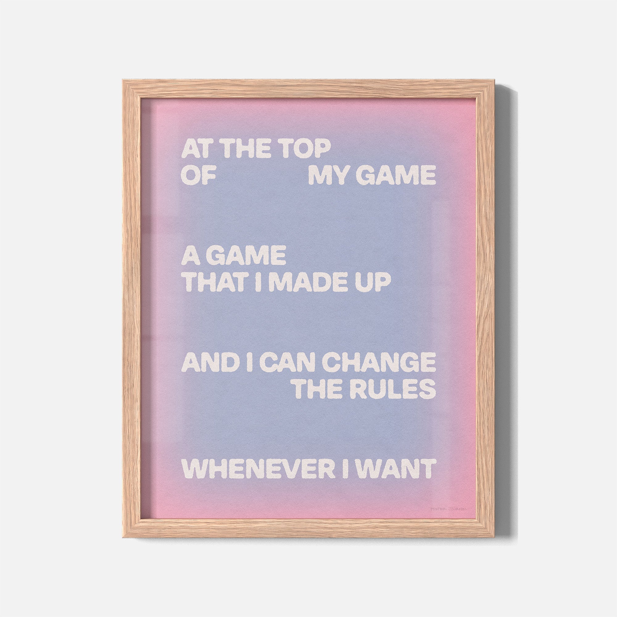 GAME PRINT