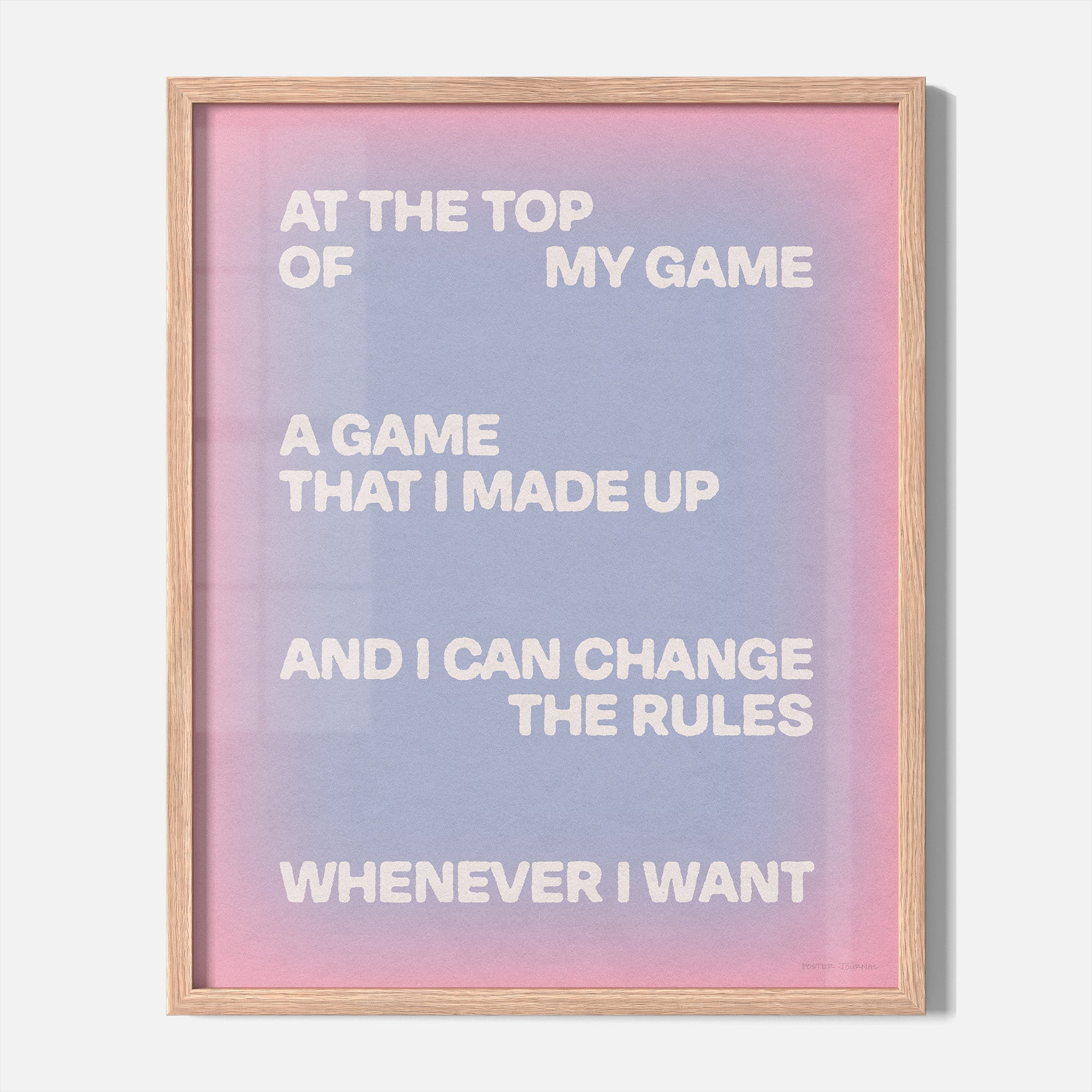 GAME PRINT