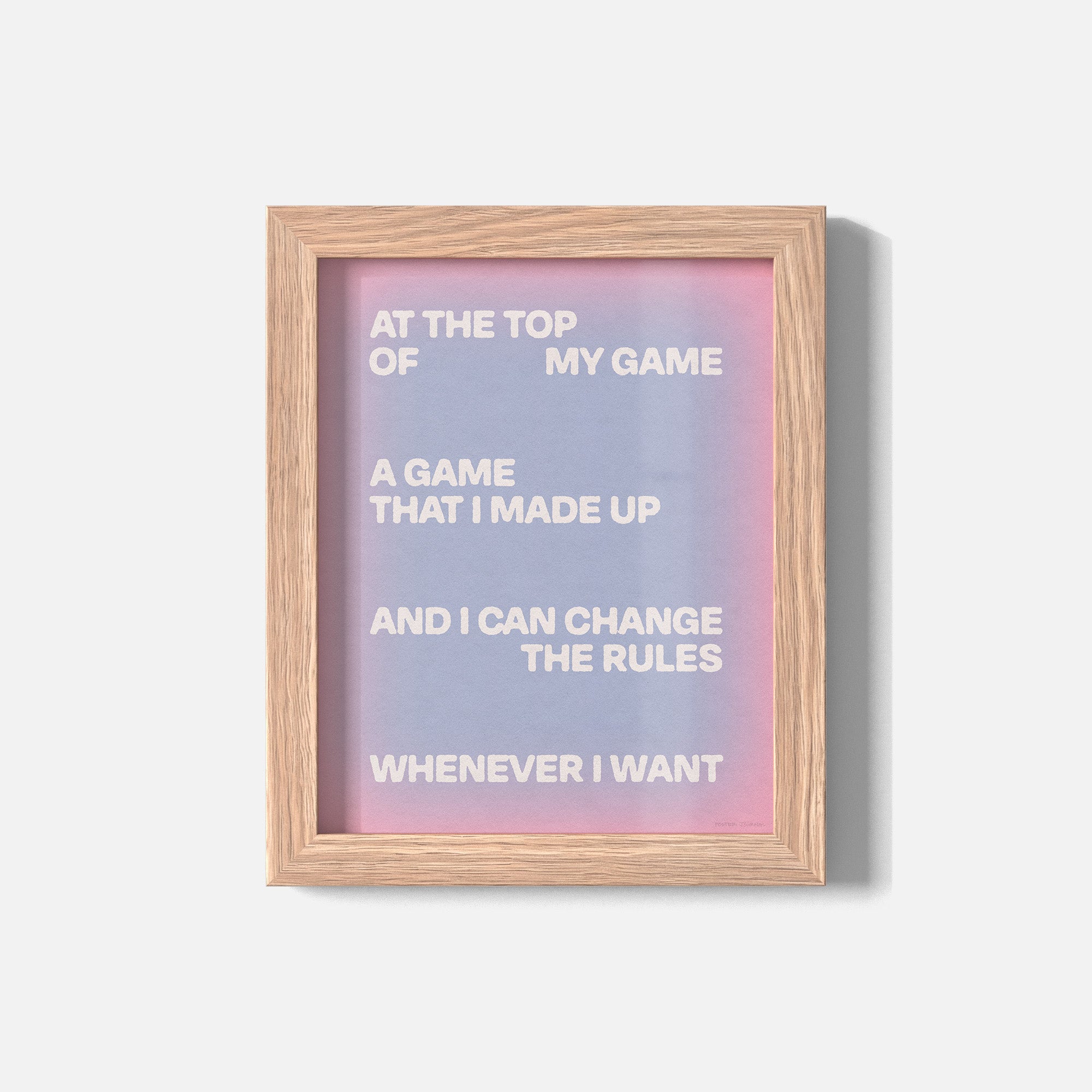 GAME PRINT