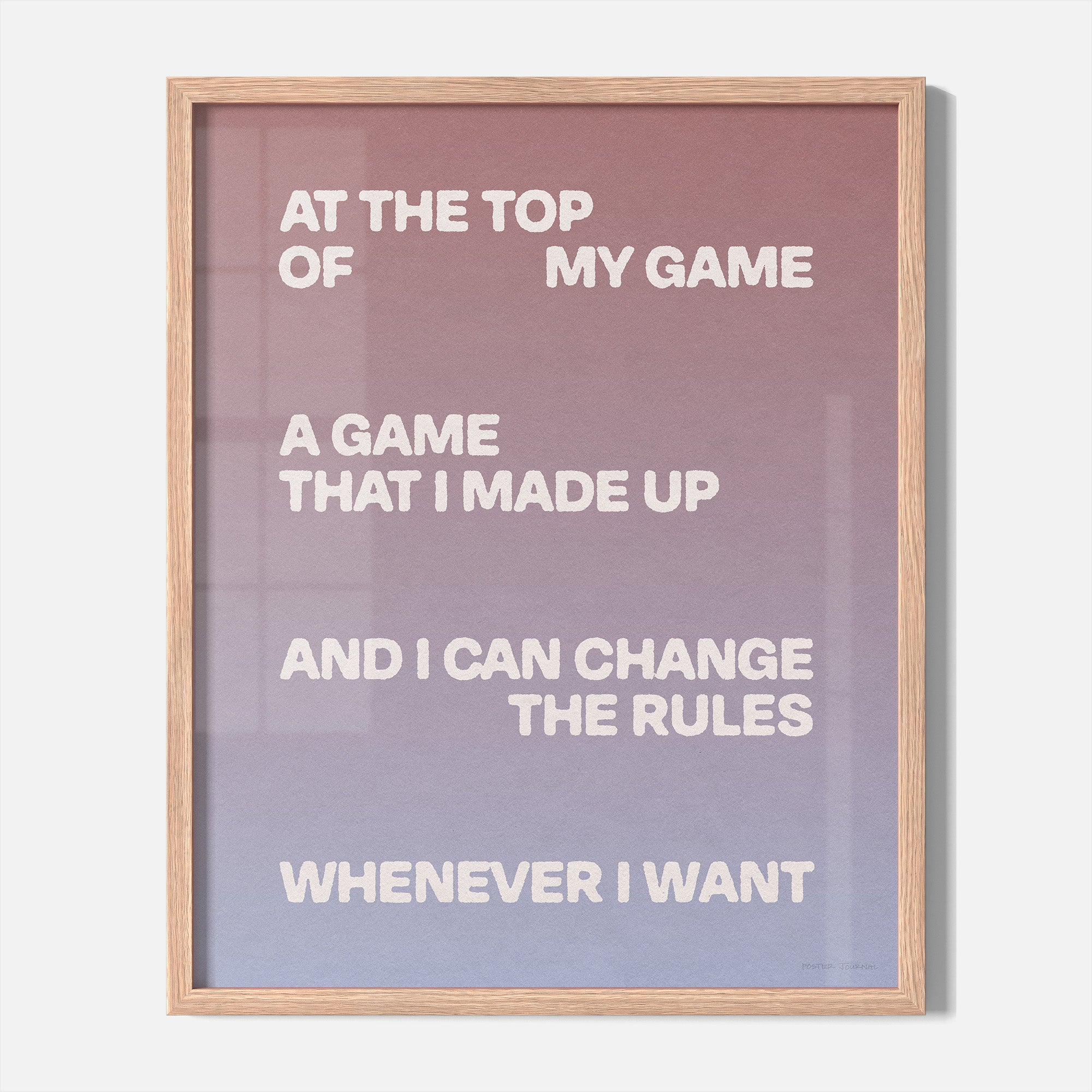 GAME PRINT