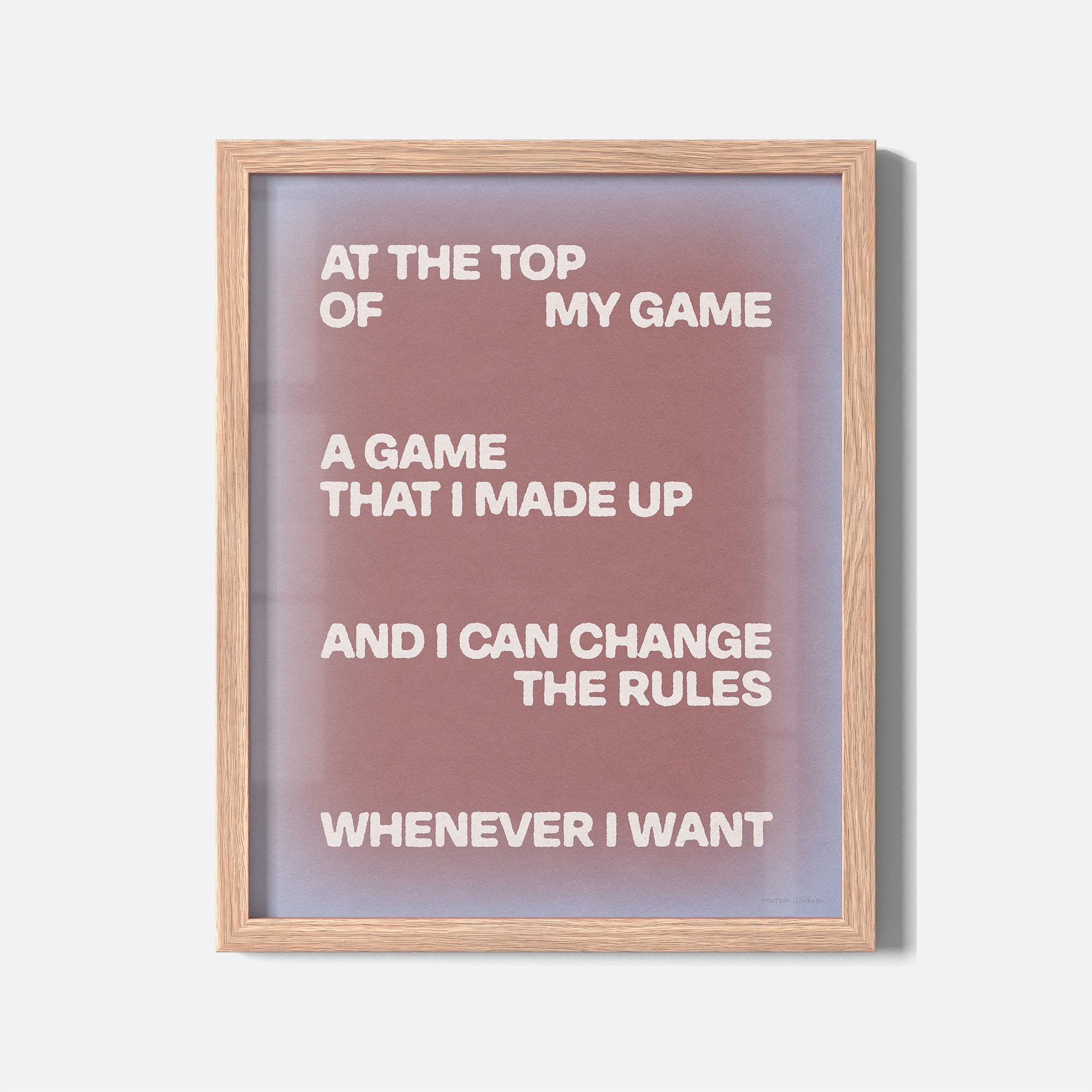 GAME PRINT