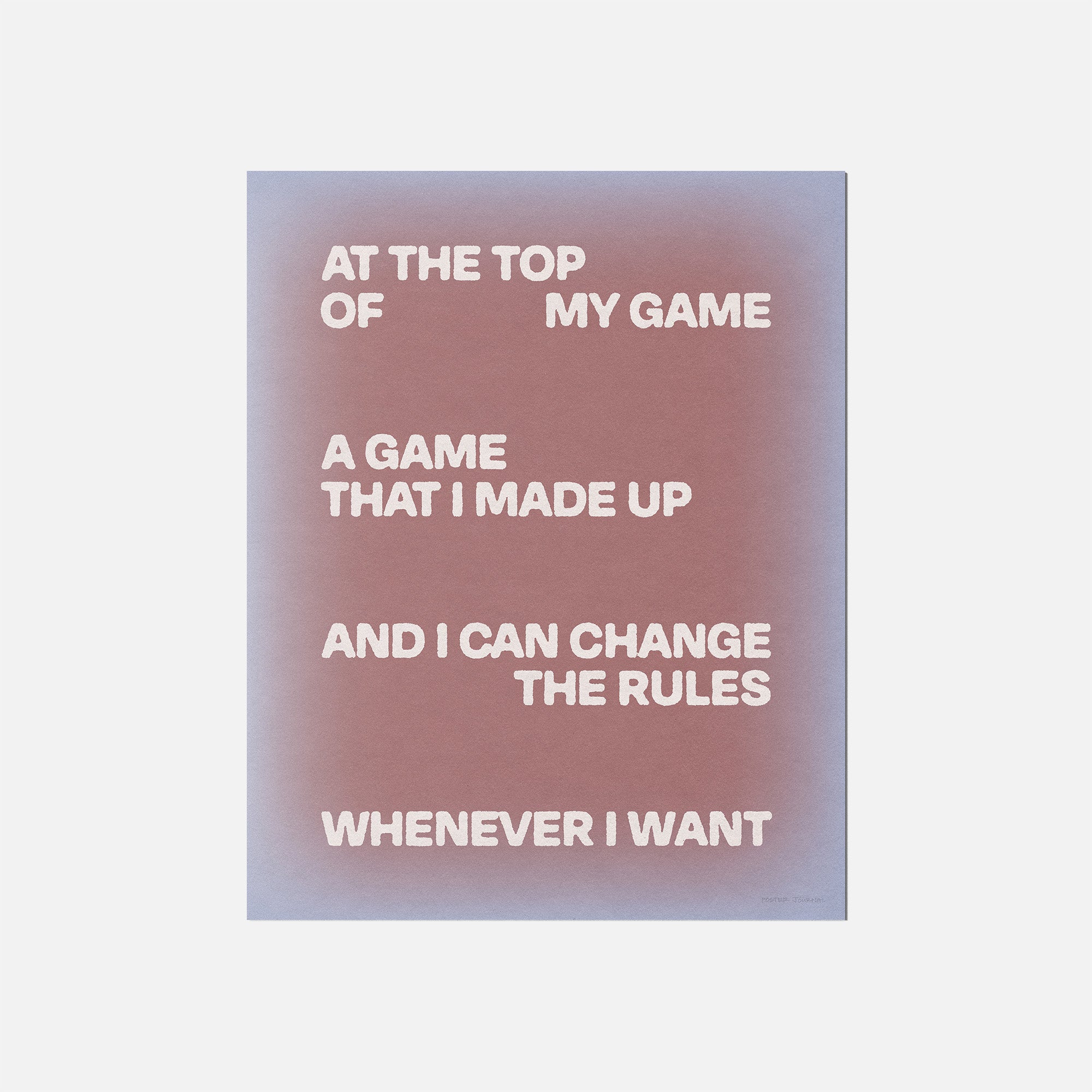 GAME PRINT