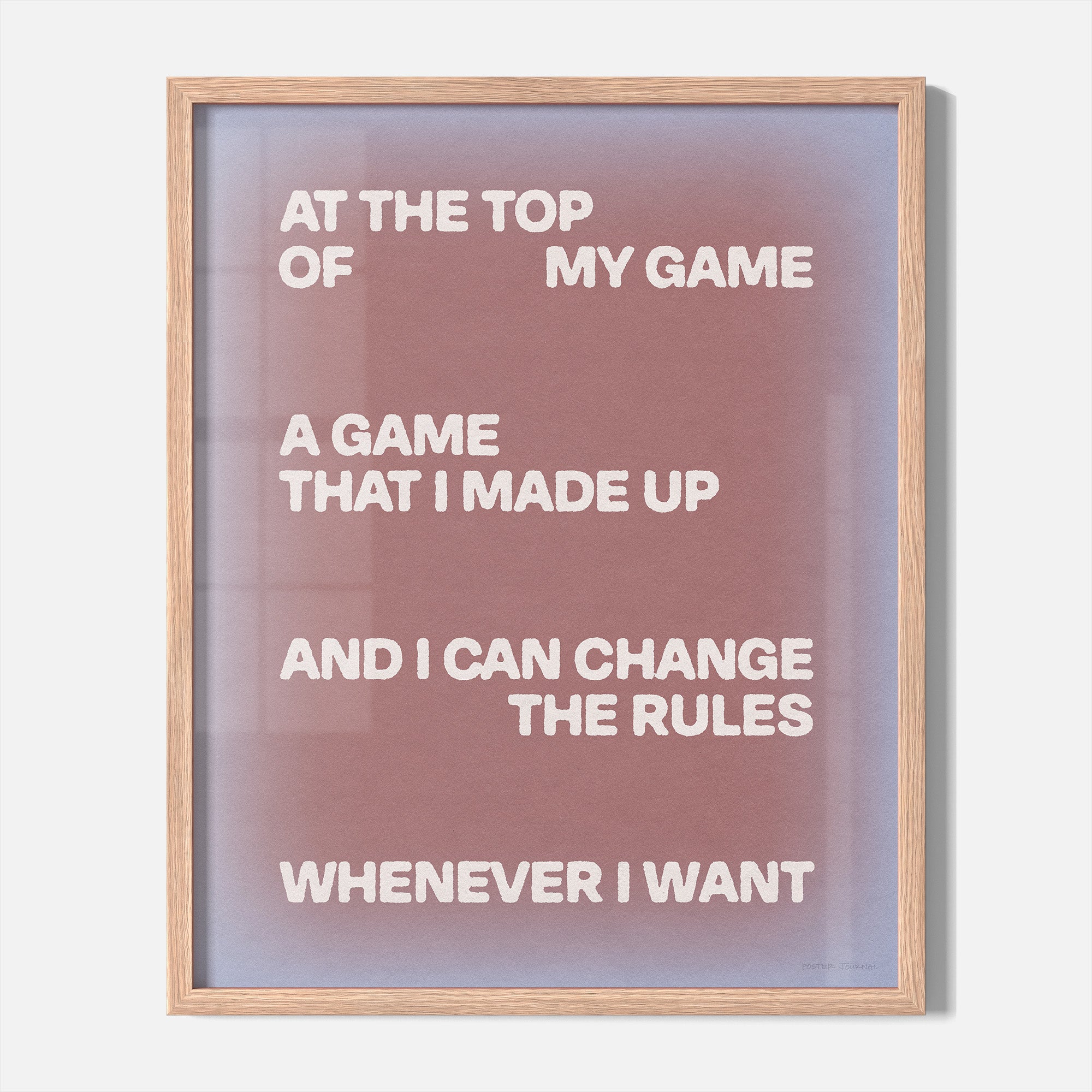 GAME PRINT