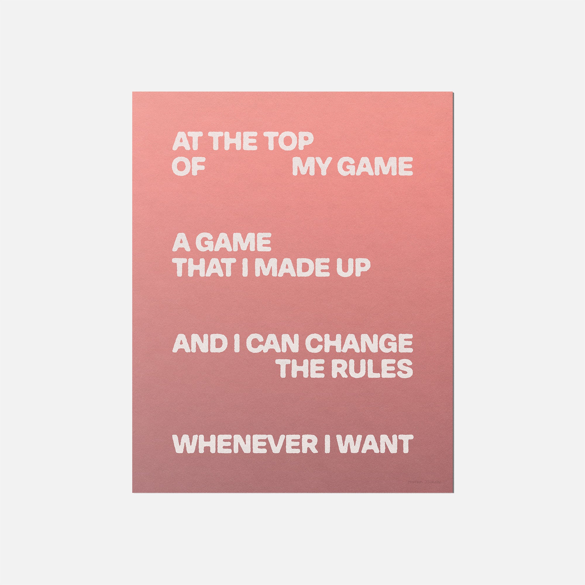 GAME PRINT
