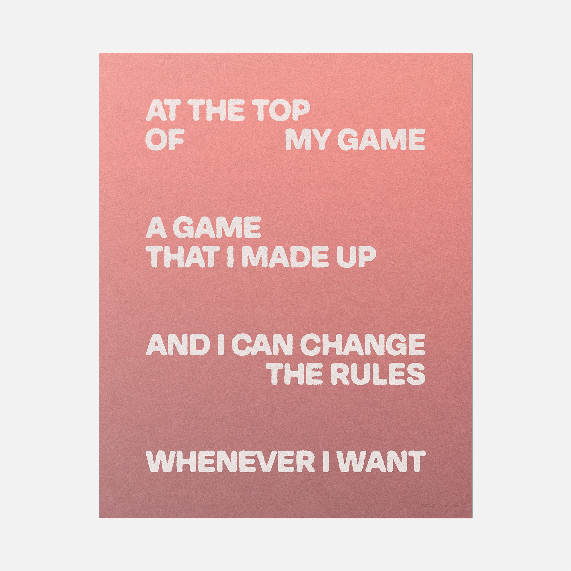 GAME PRINT