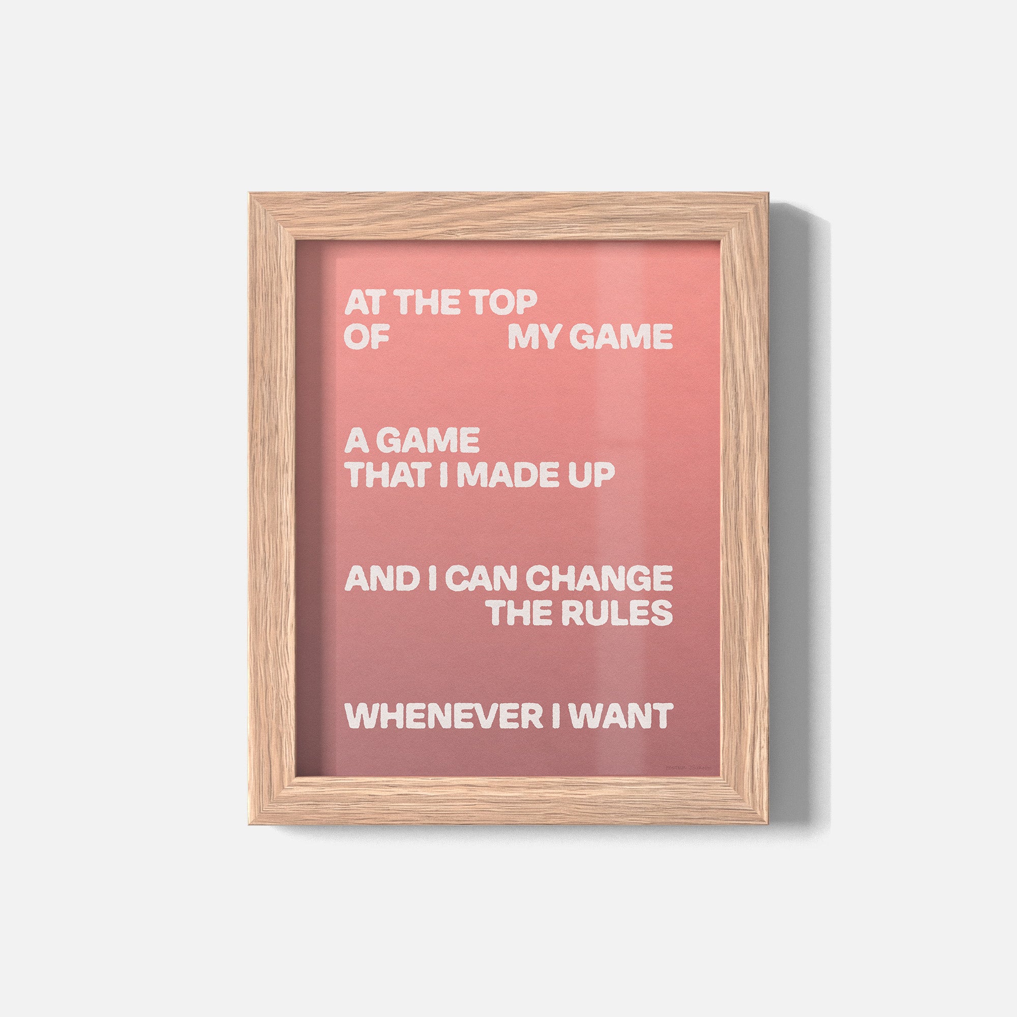 GAME PRINT