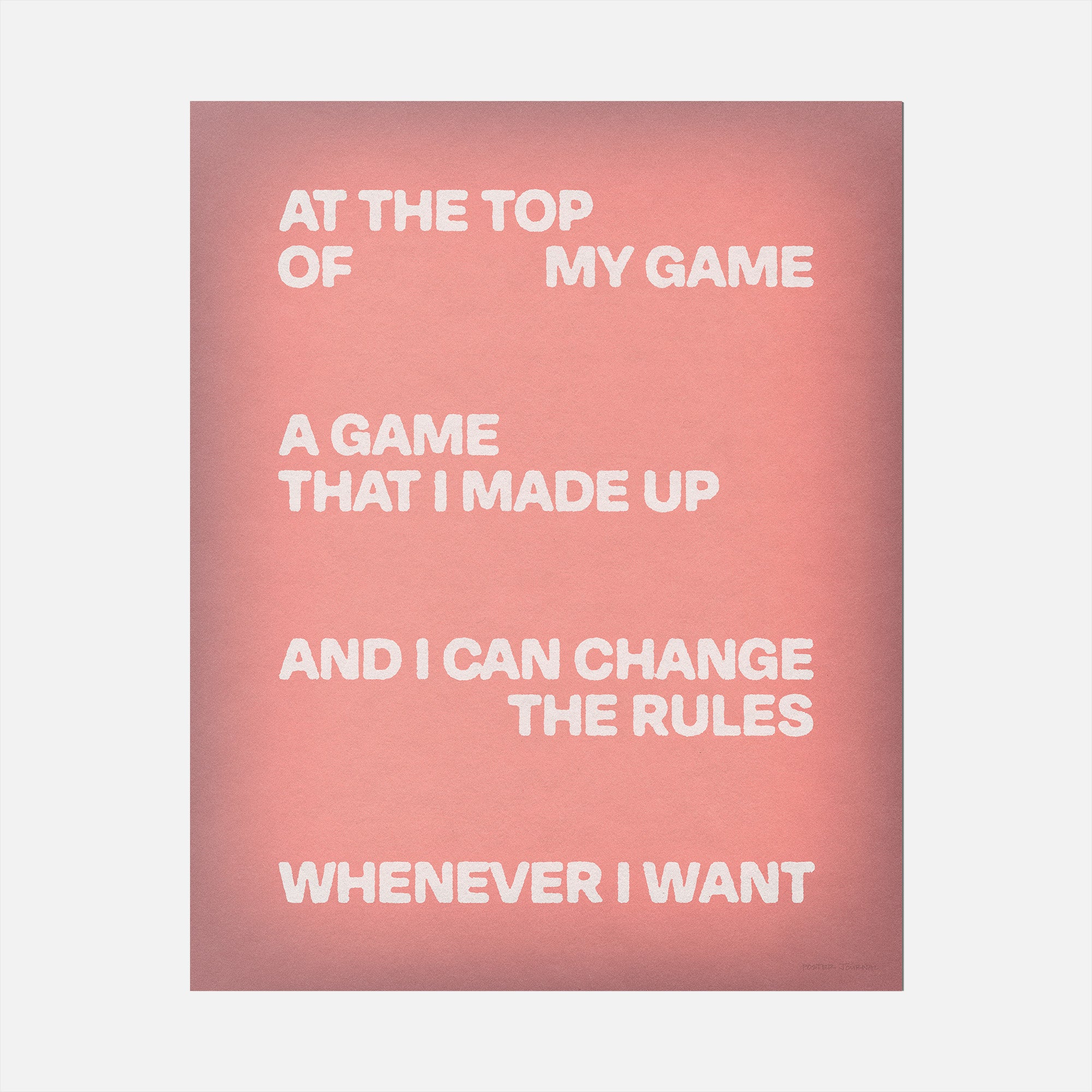 GAME PRINT