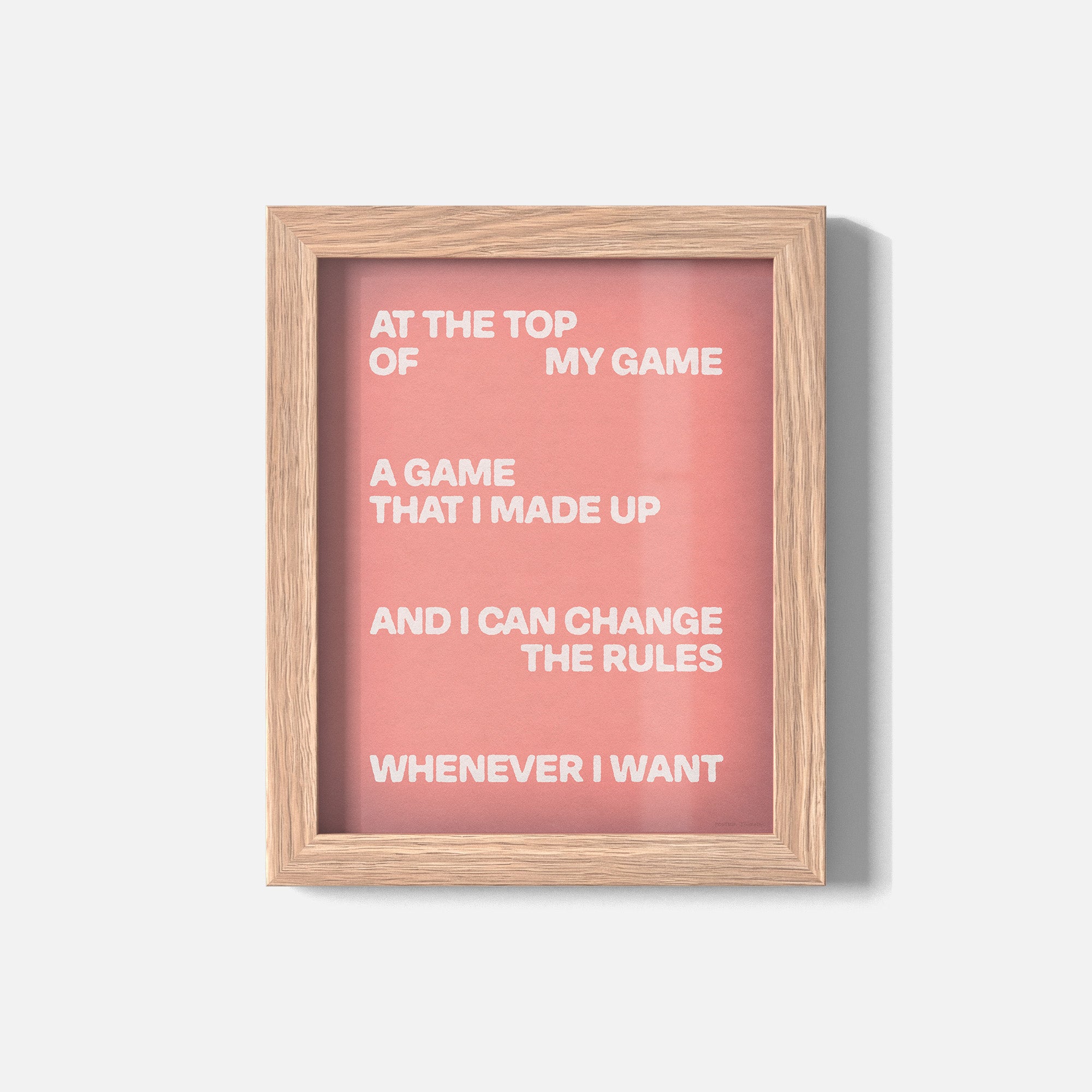 GAME PRINT