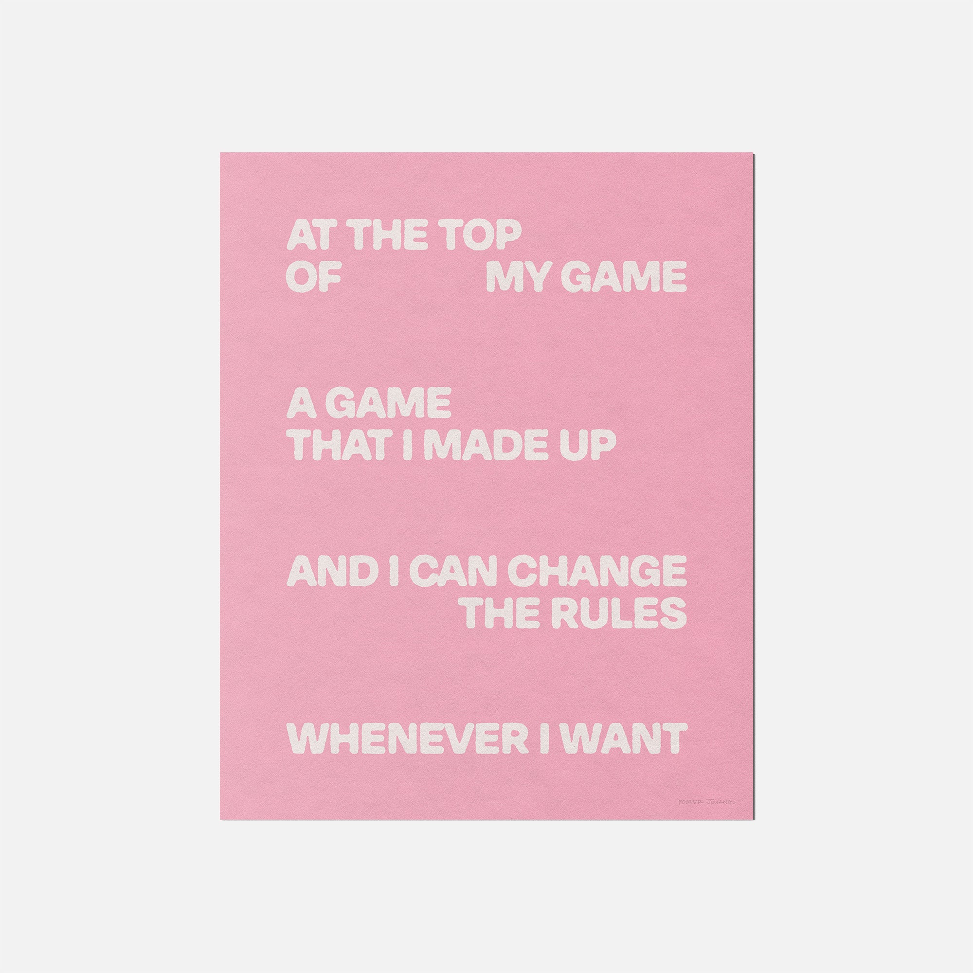 GAME PRINT