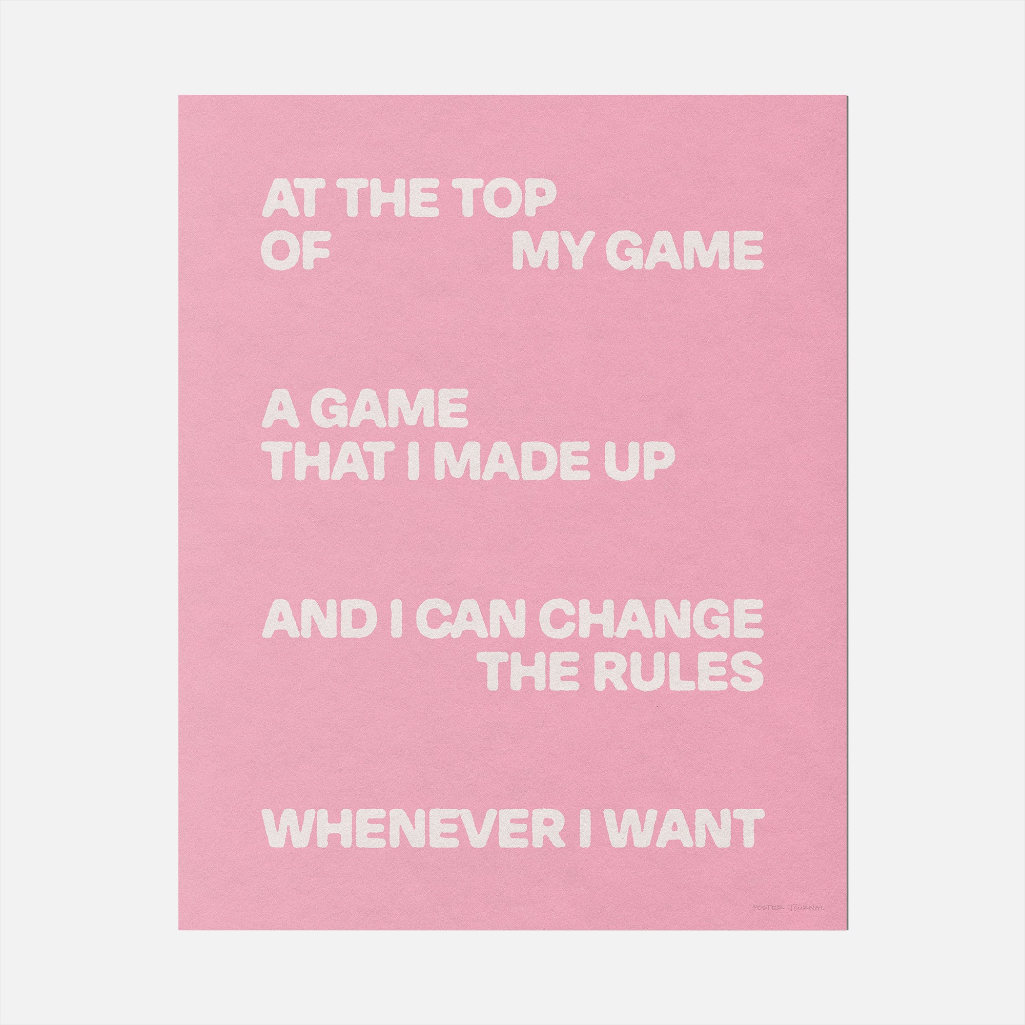 GAME PRINT
