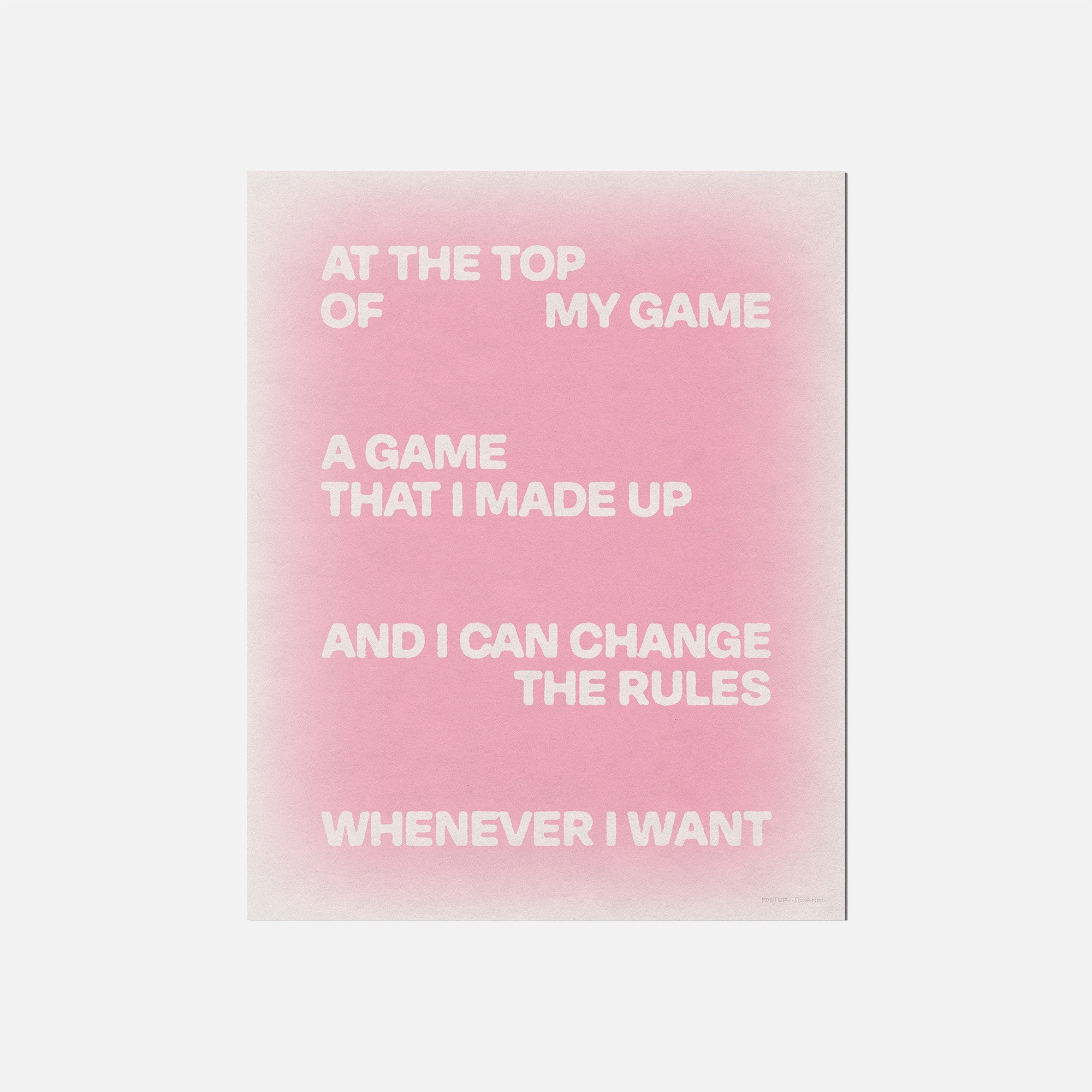 GAME PRINT