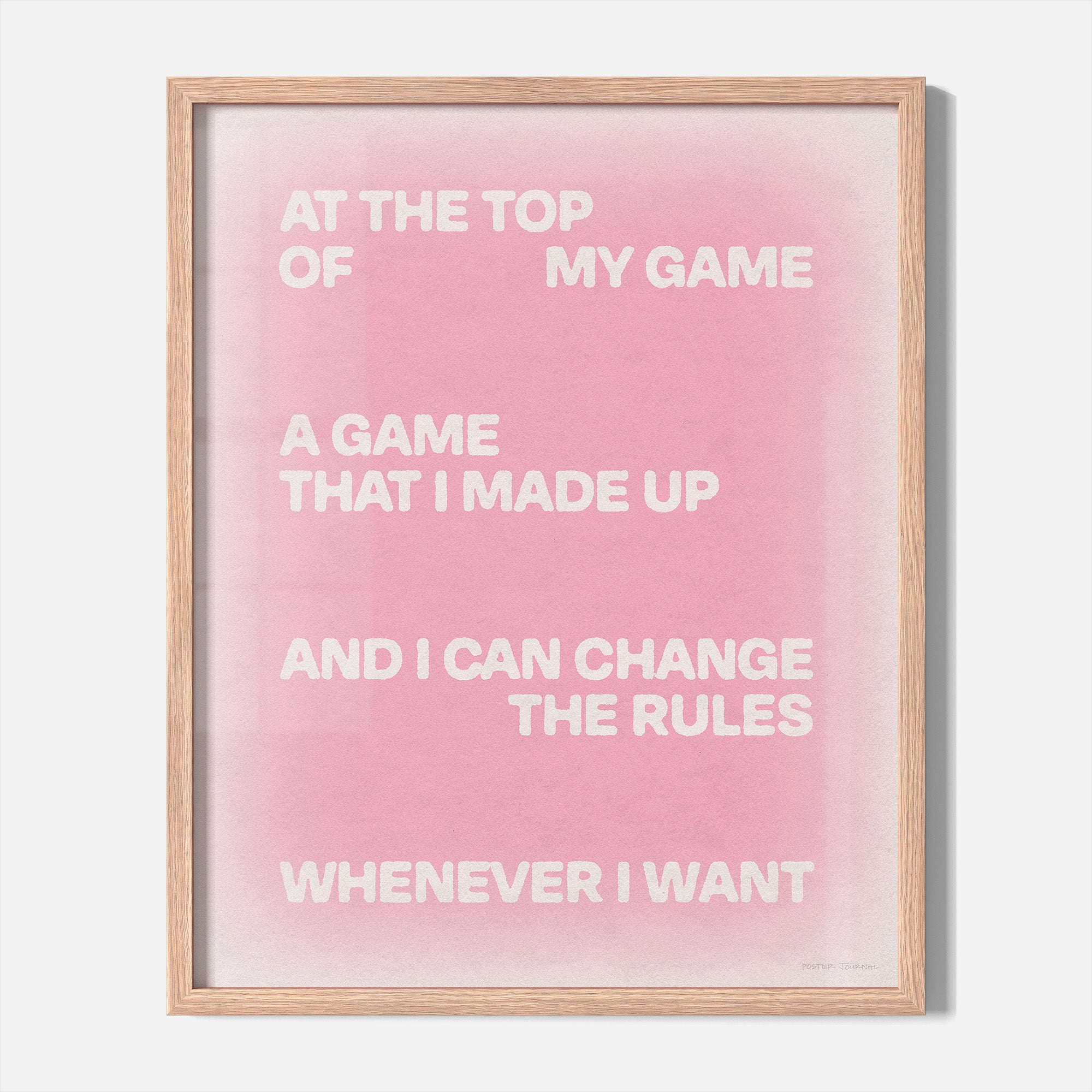 GAME PRINT
