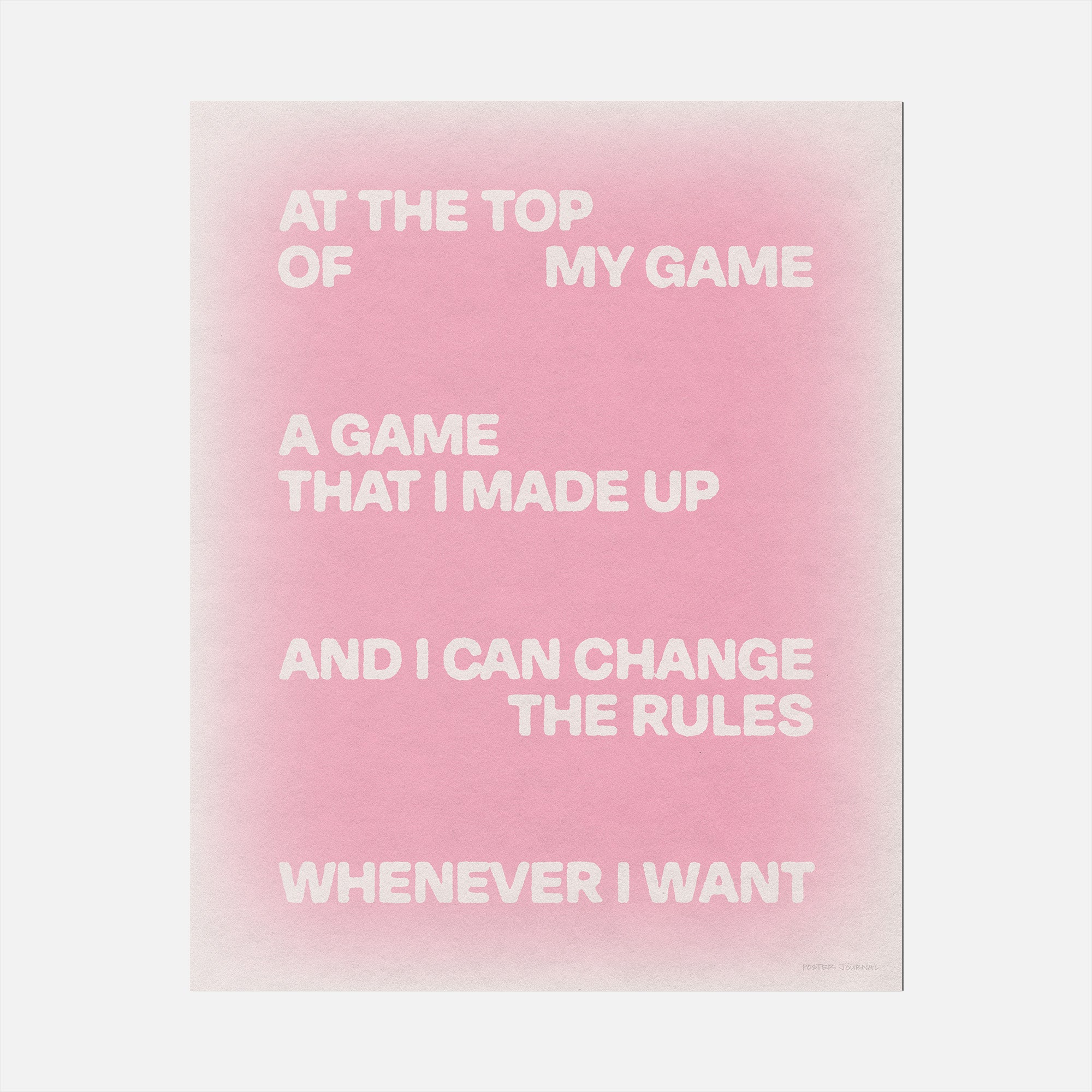 GAME PRINT