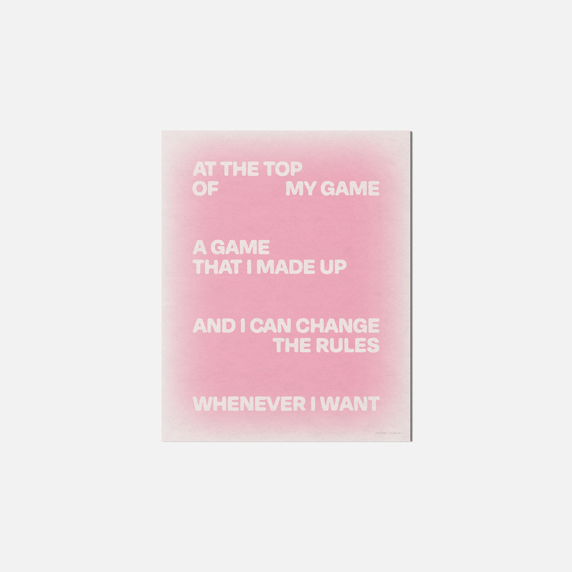 GAME PRINT