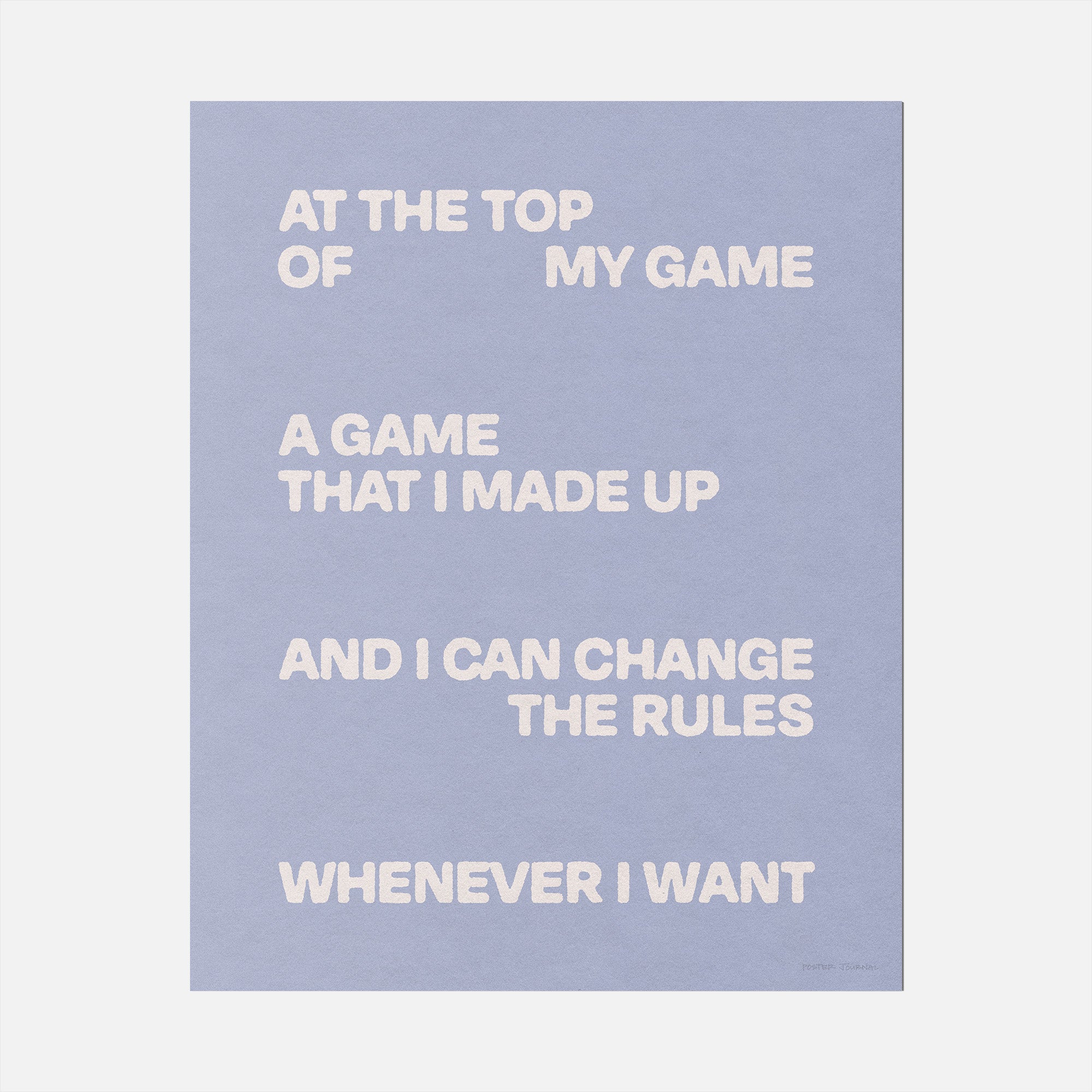 GAME PRINT