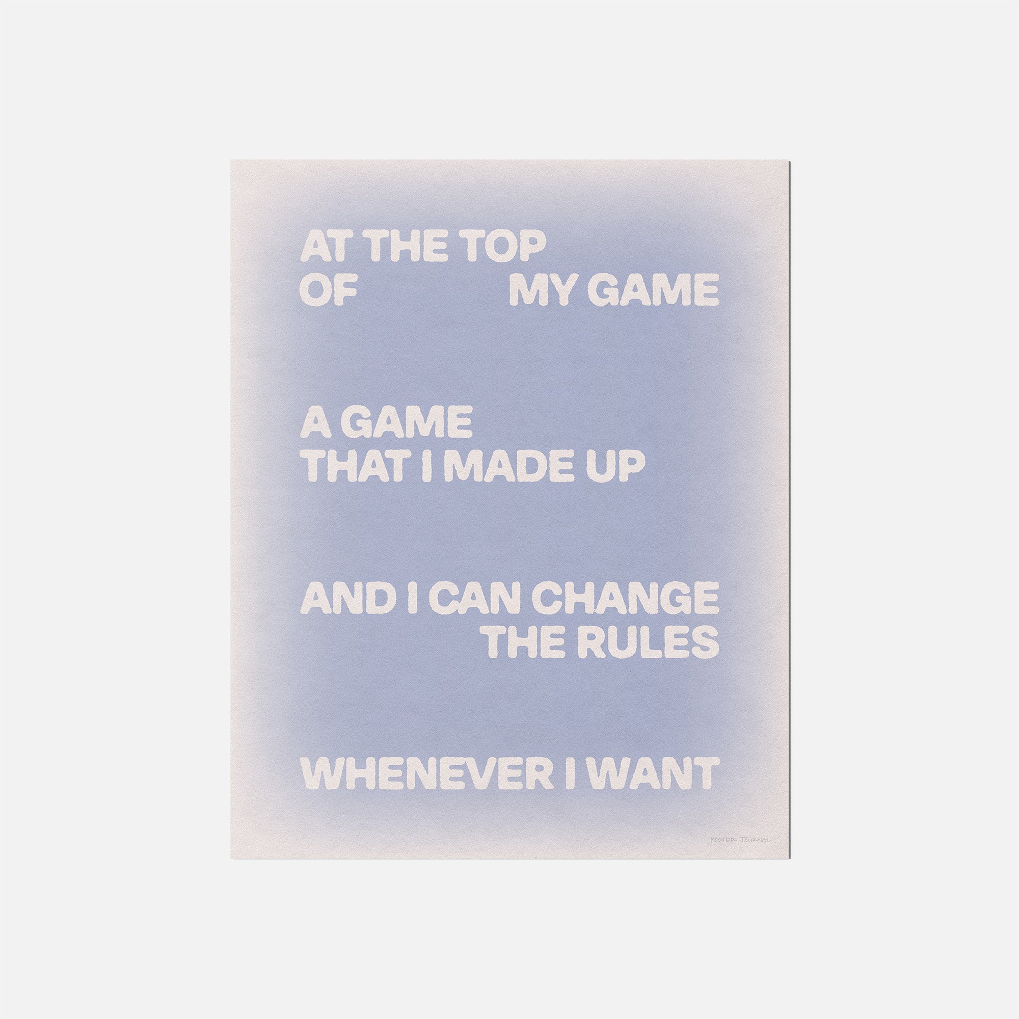 GAME PRINT