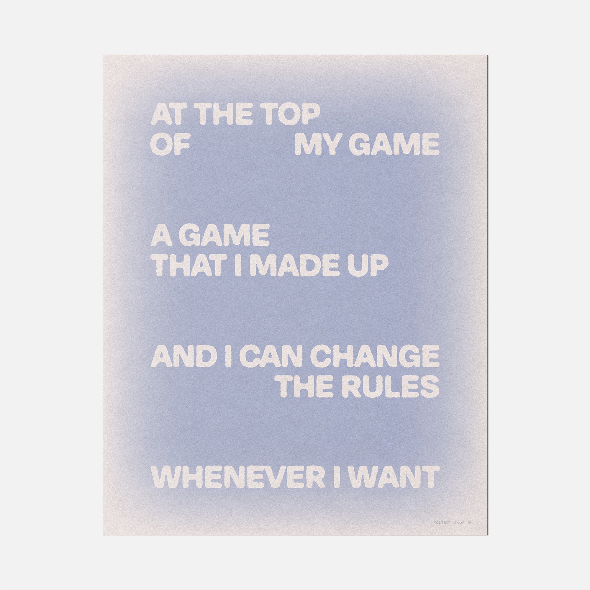 GAME PRINT