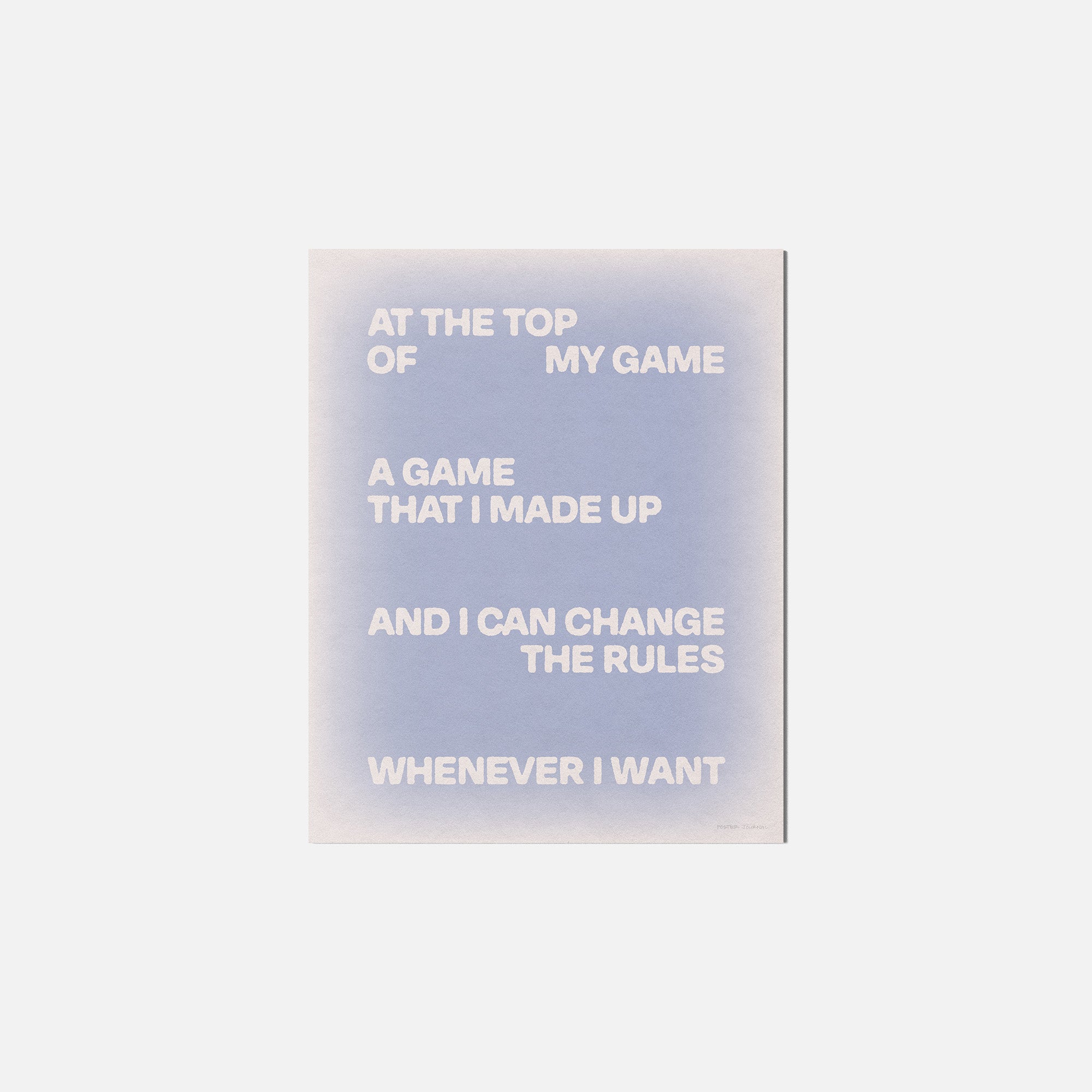 GAME PRINT