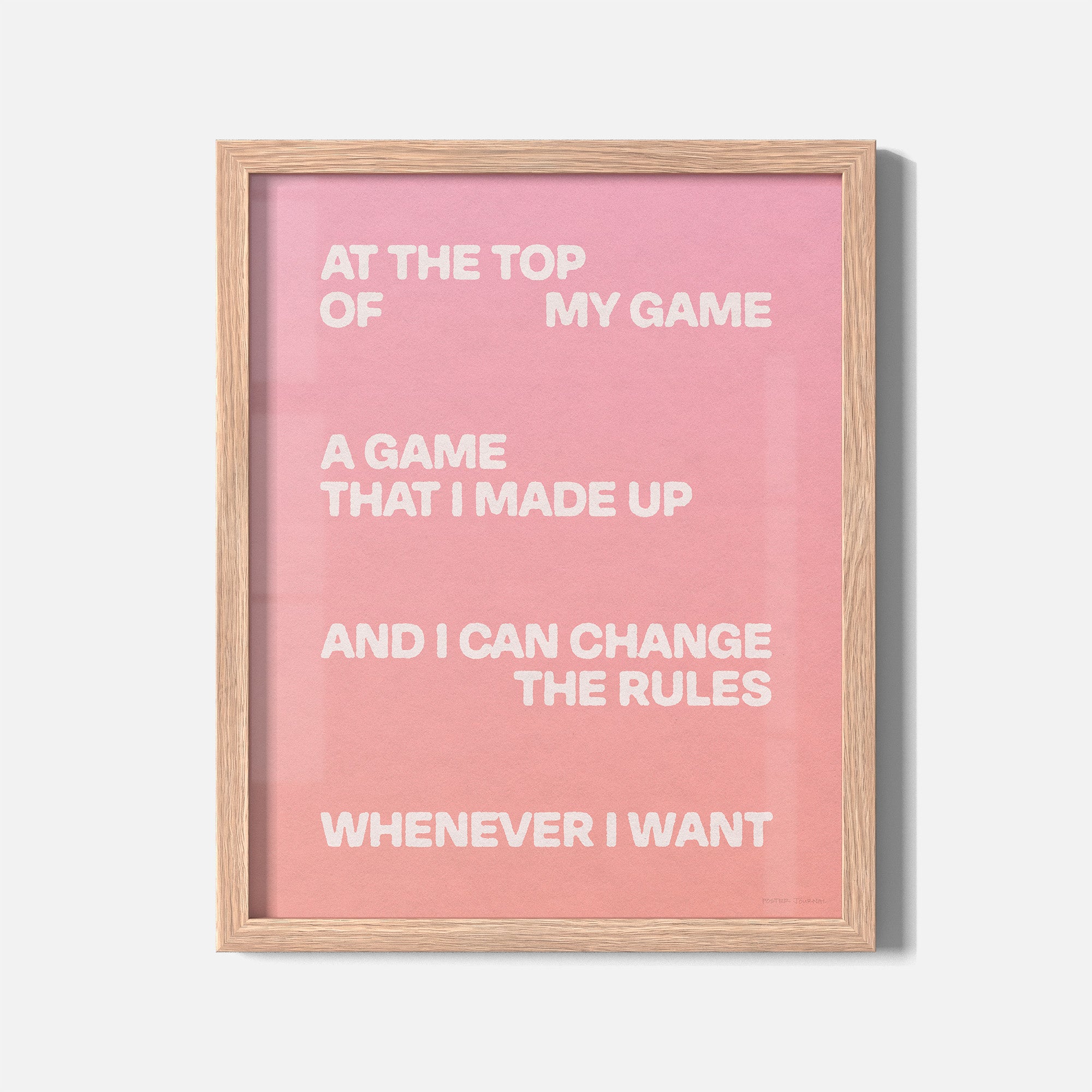 GAME PRINT