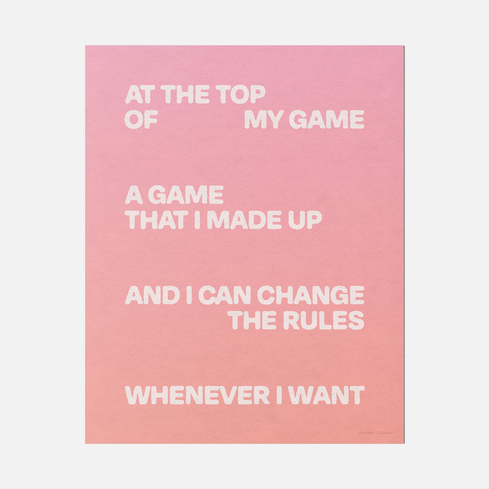 GAME PRINT