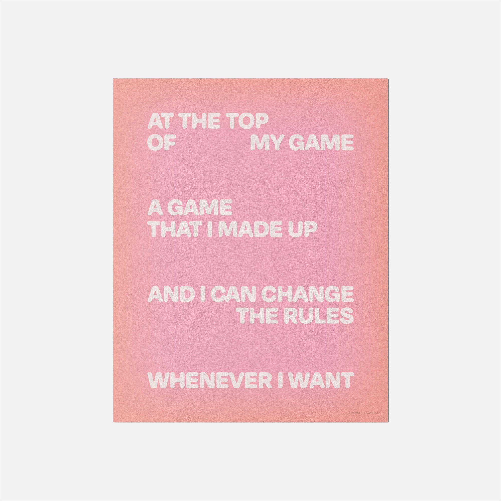 GAME PRINT