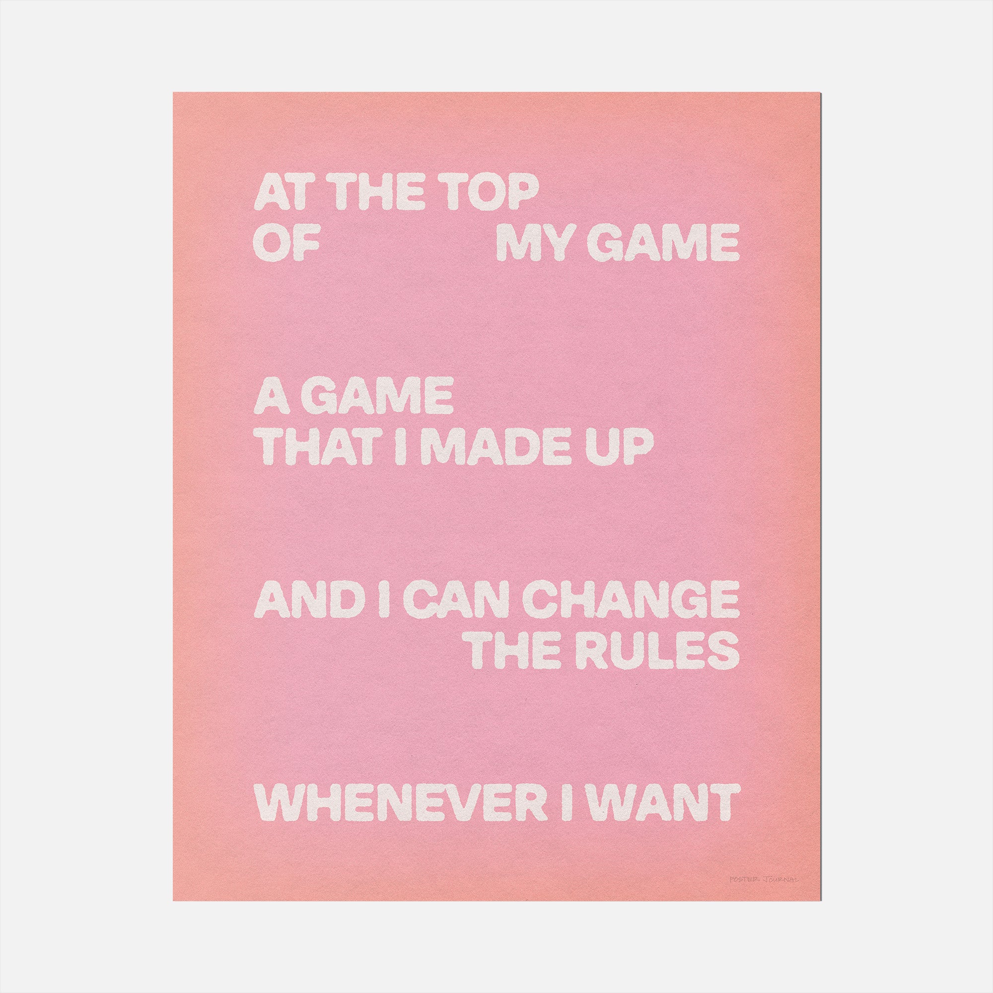 GAME PRINT