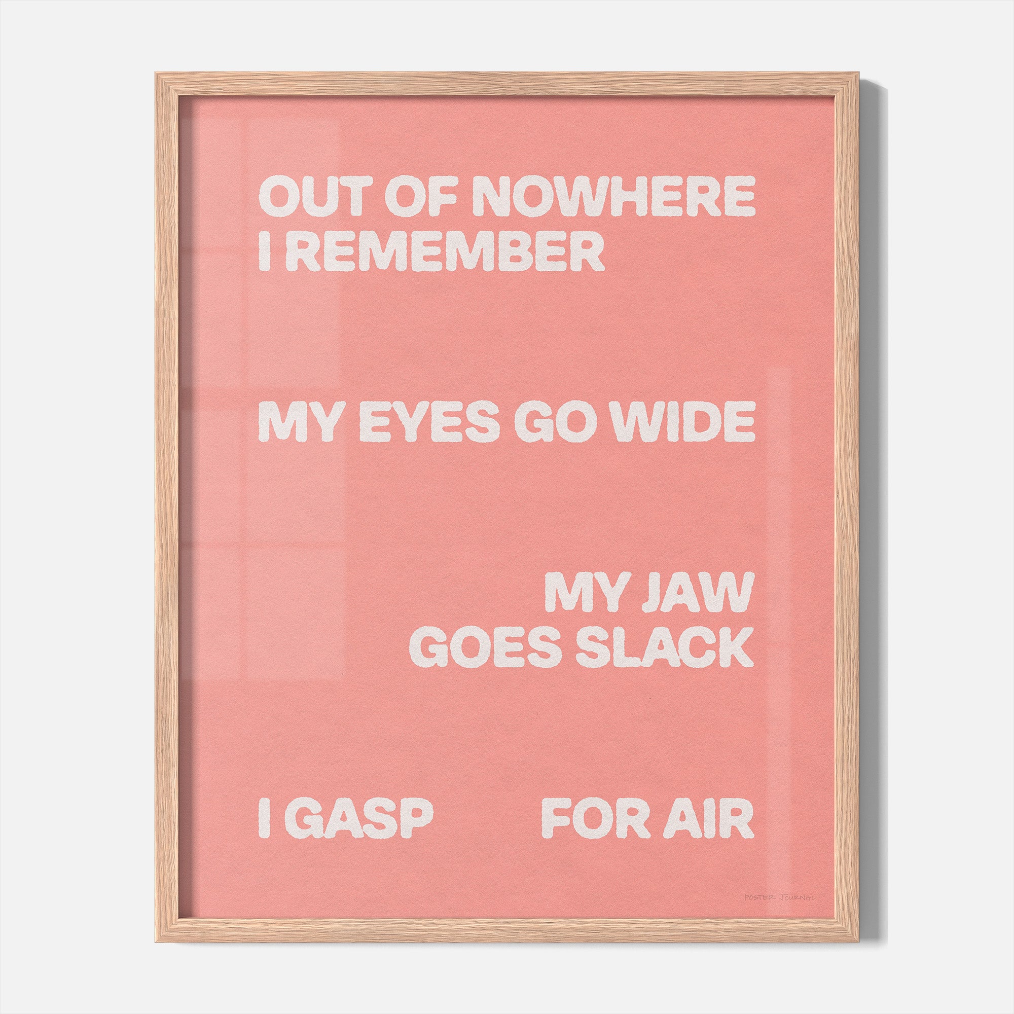 GASP PRINT