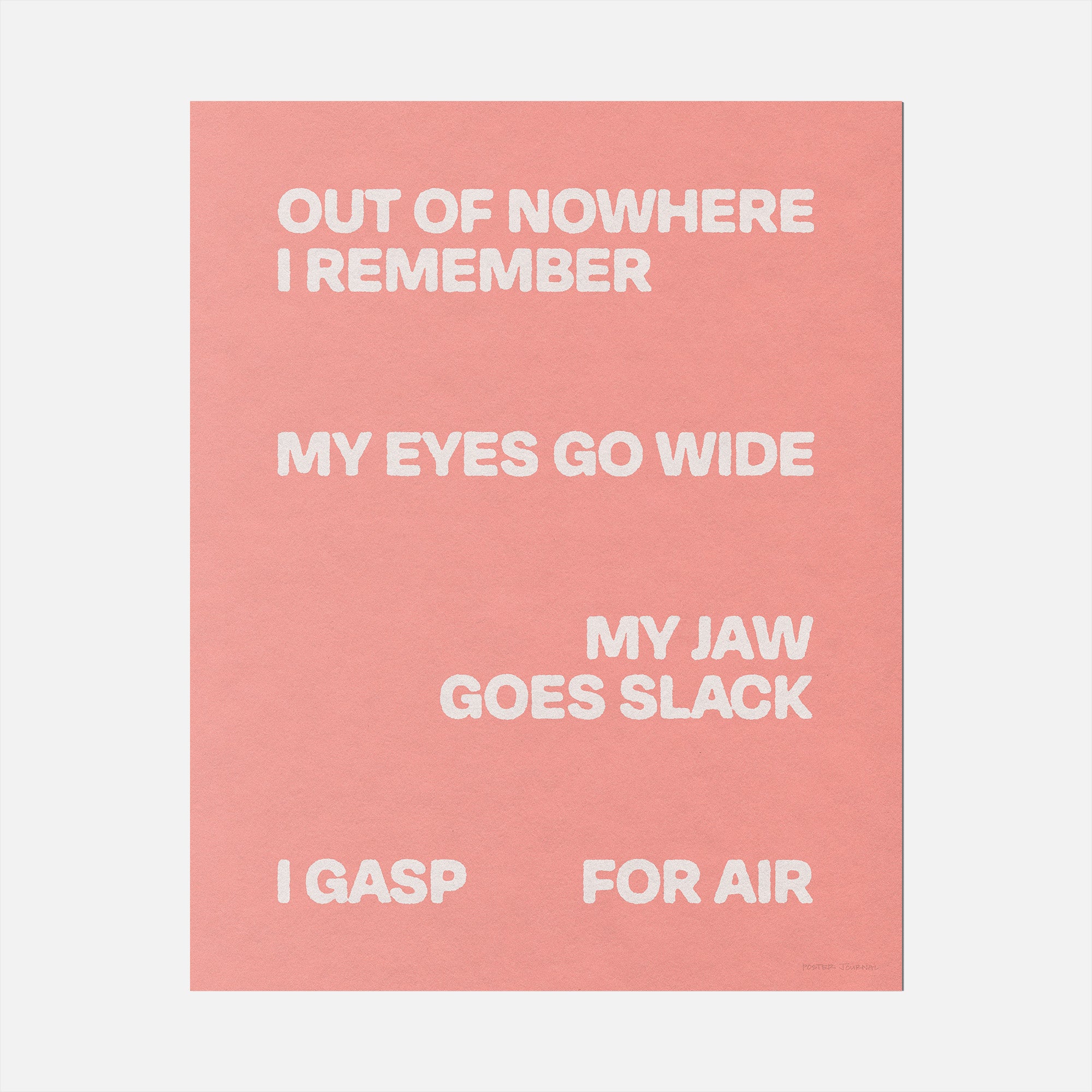 GASP PRINT