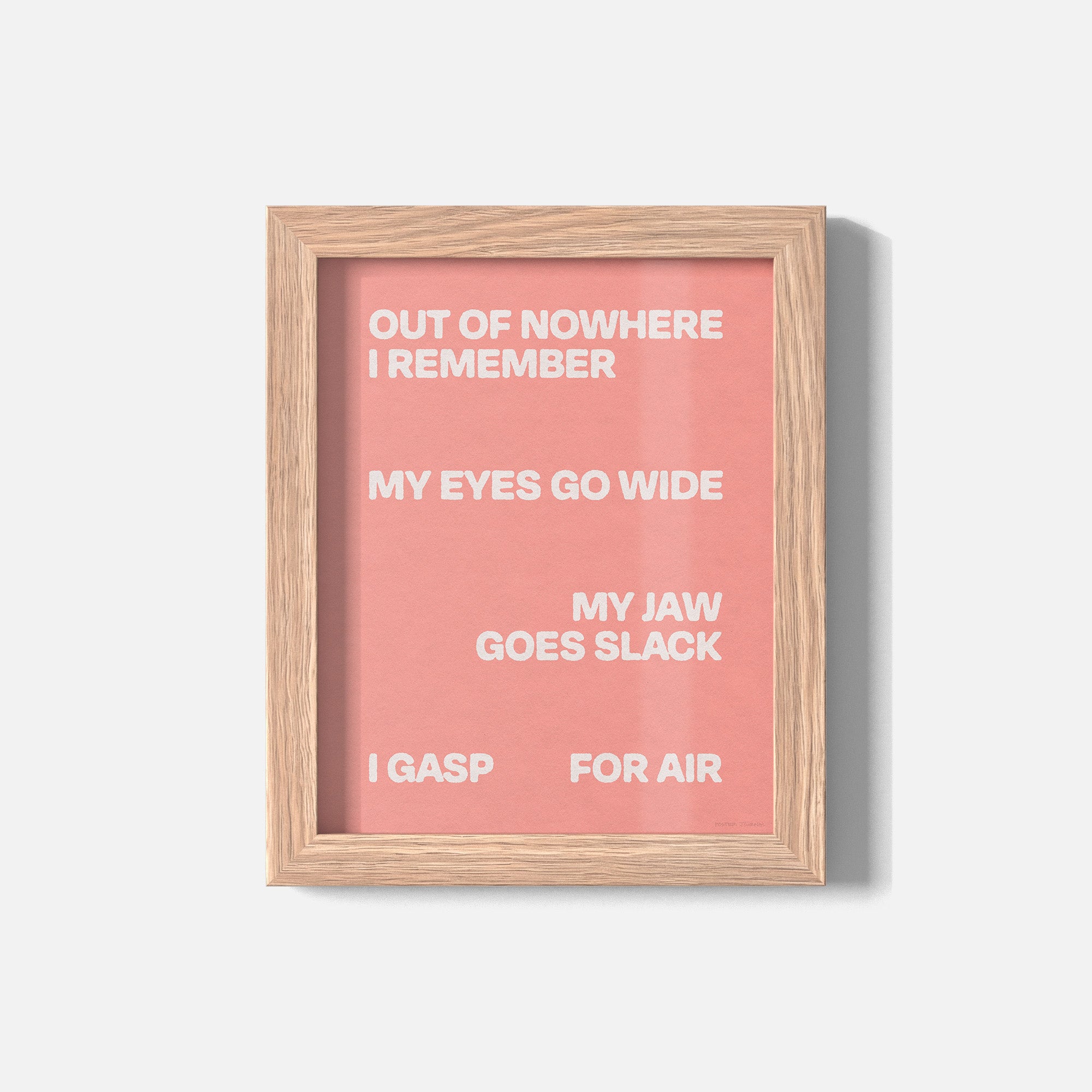 GASP PRINT