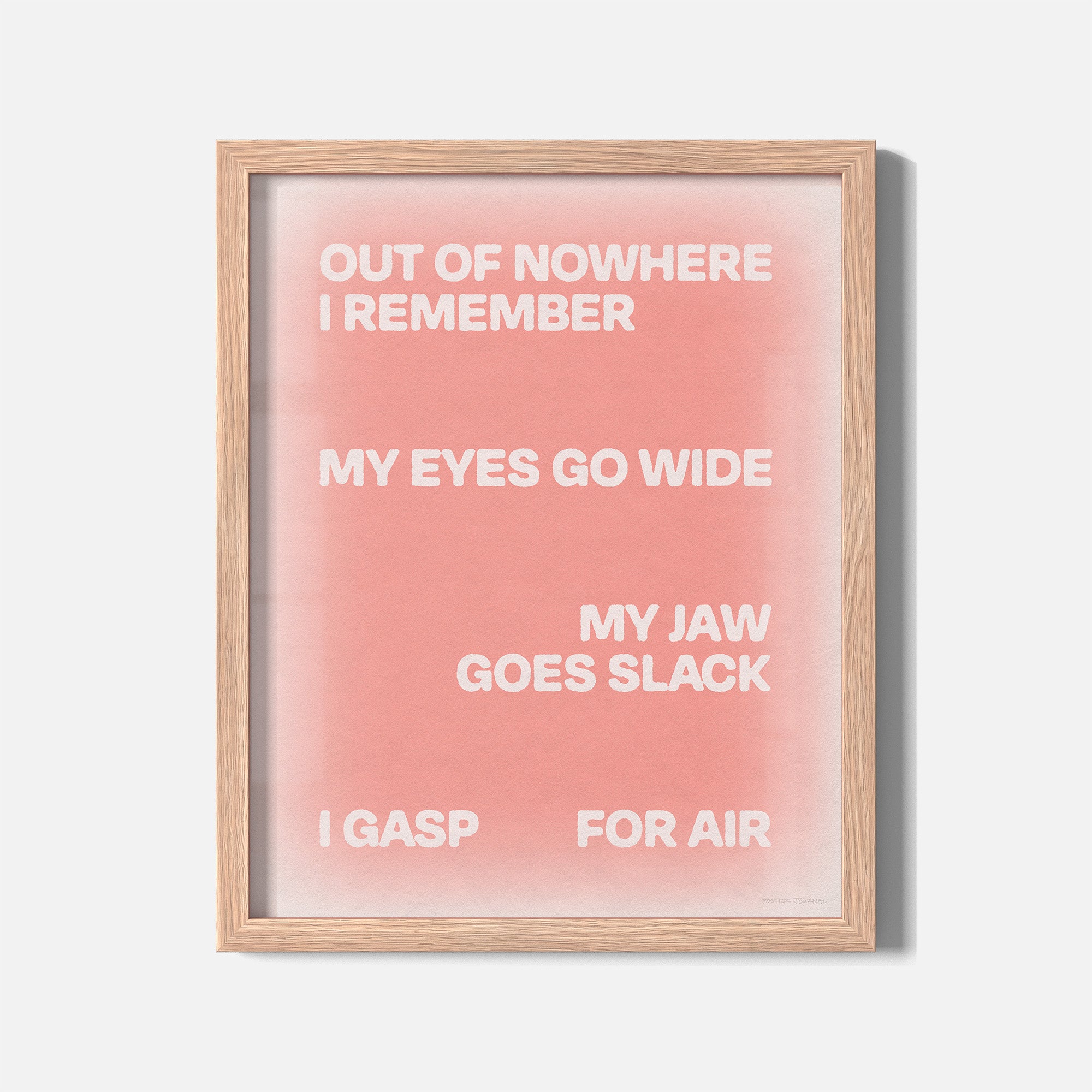GASP PRINT