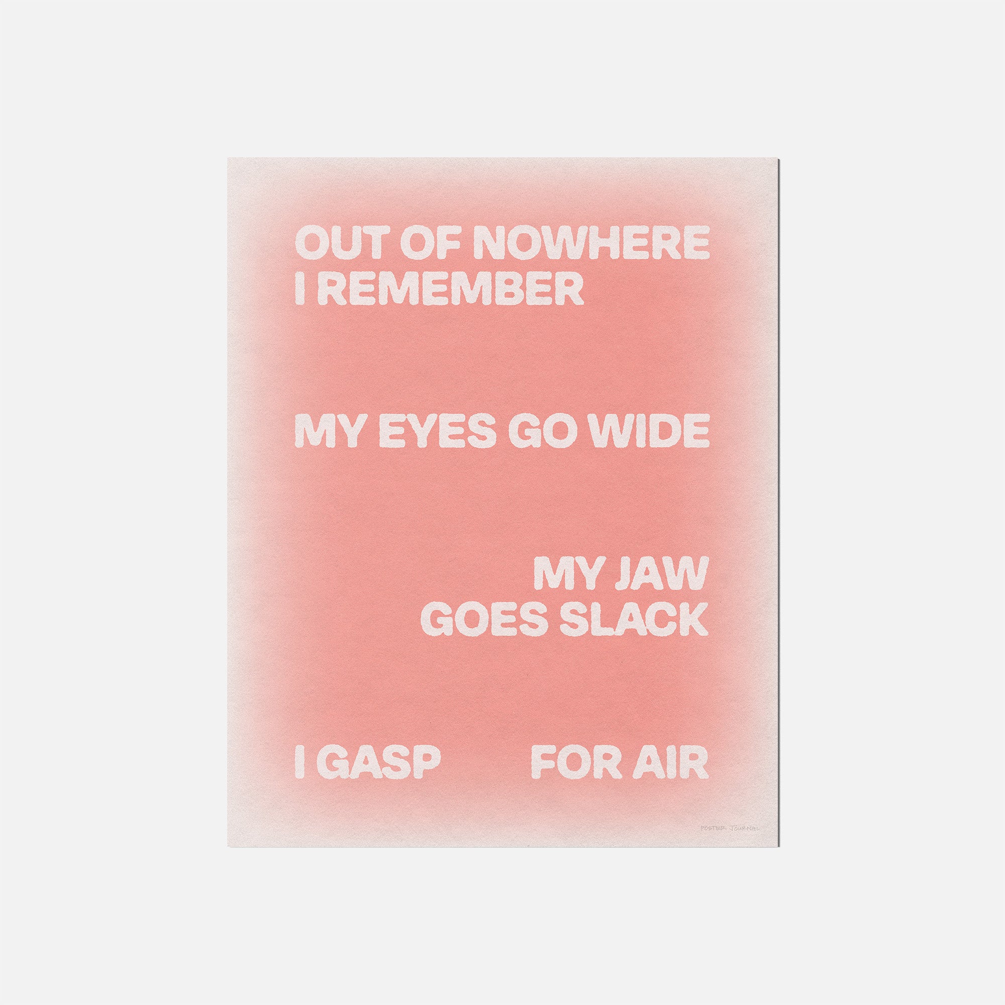 GASP PRINT